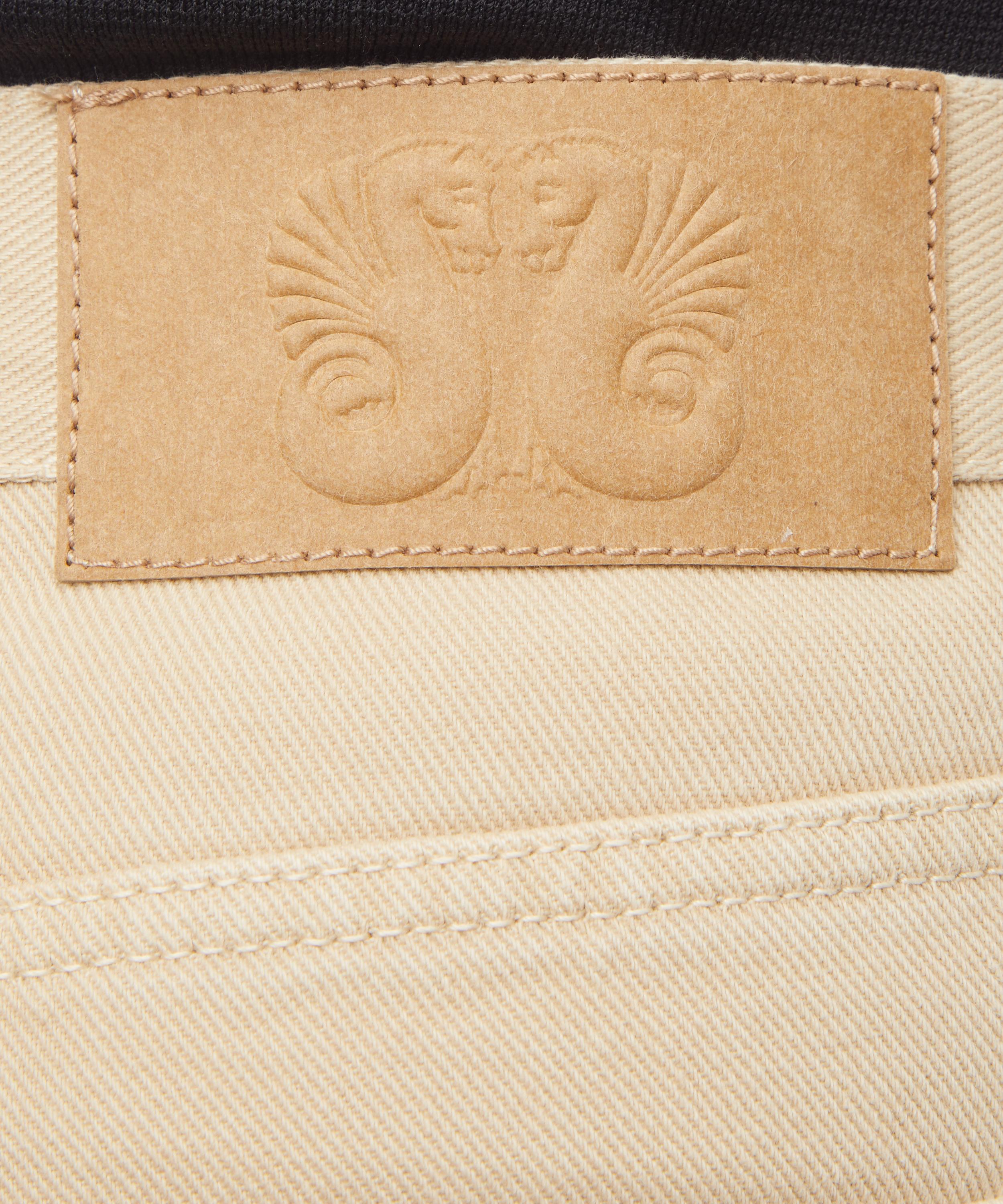 BLAZ&Eacute; Milano - Nariida Almond Java Relaxed Wide-Leg Jeans image number 4