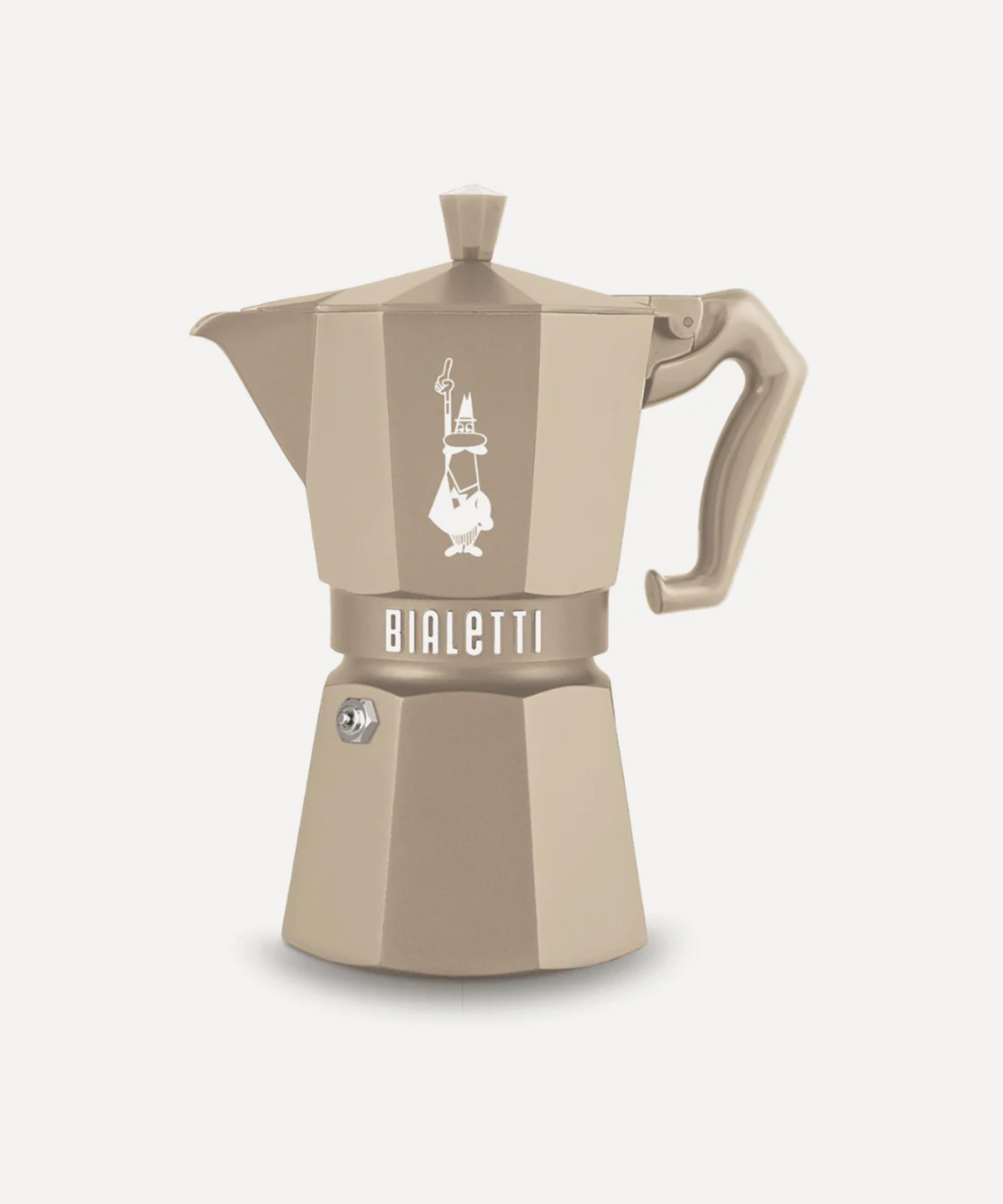 Bialetti - 6 Cup Moka Exclusive Induction Desert Sand Coffee Maker