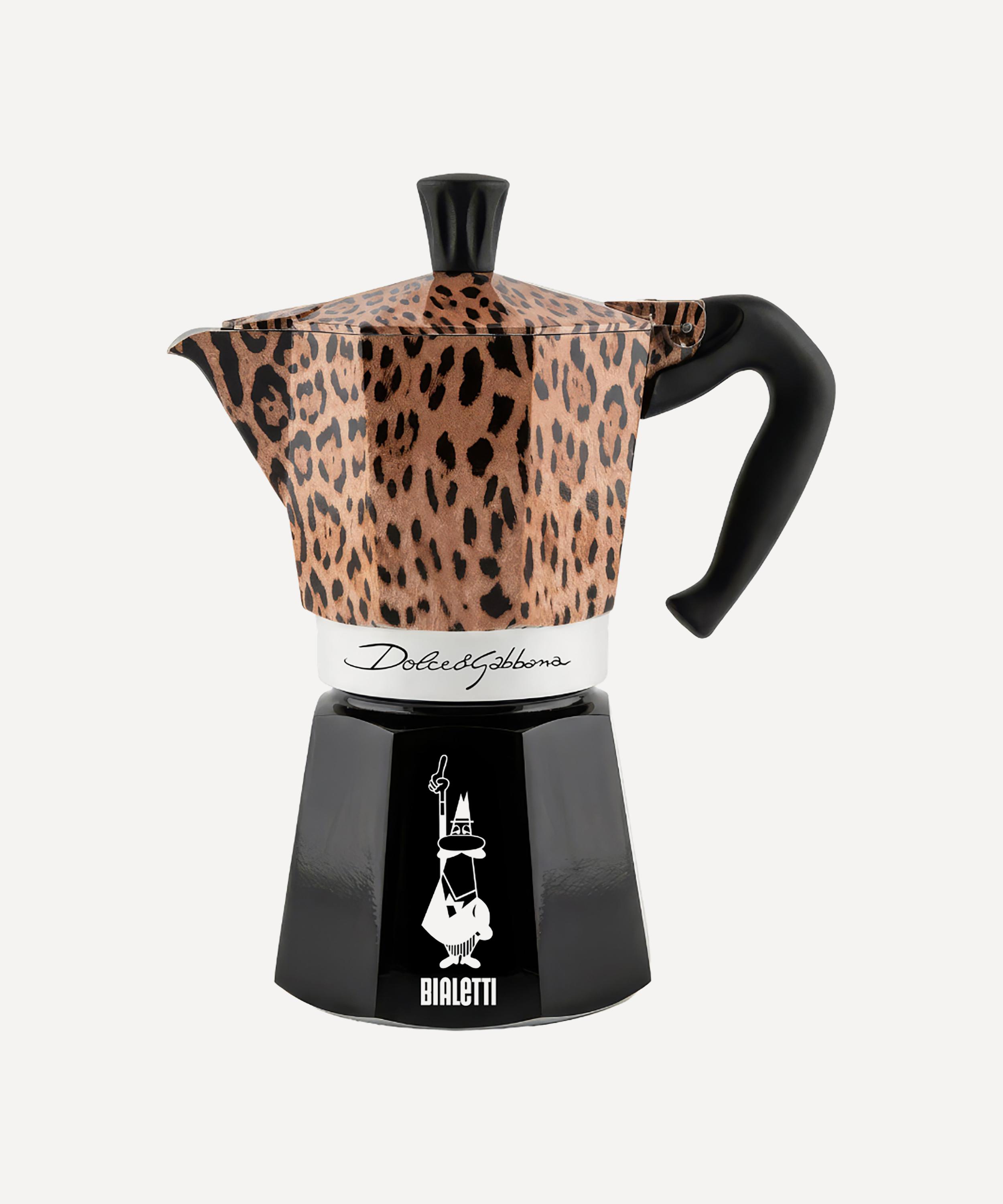 Bialetti - x Dolce and Gabbana 6 Cup Leopardo Moka Induction Coffee Maker image number 0
