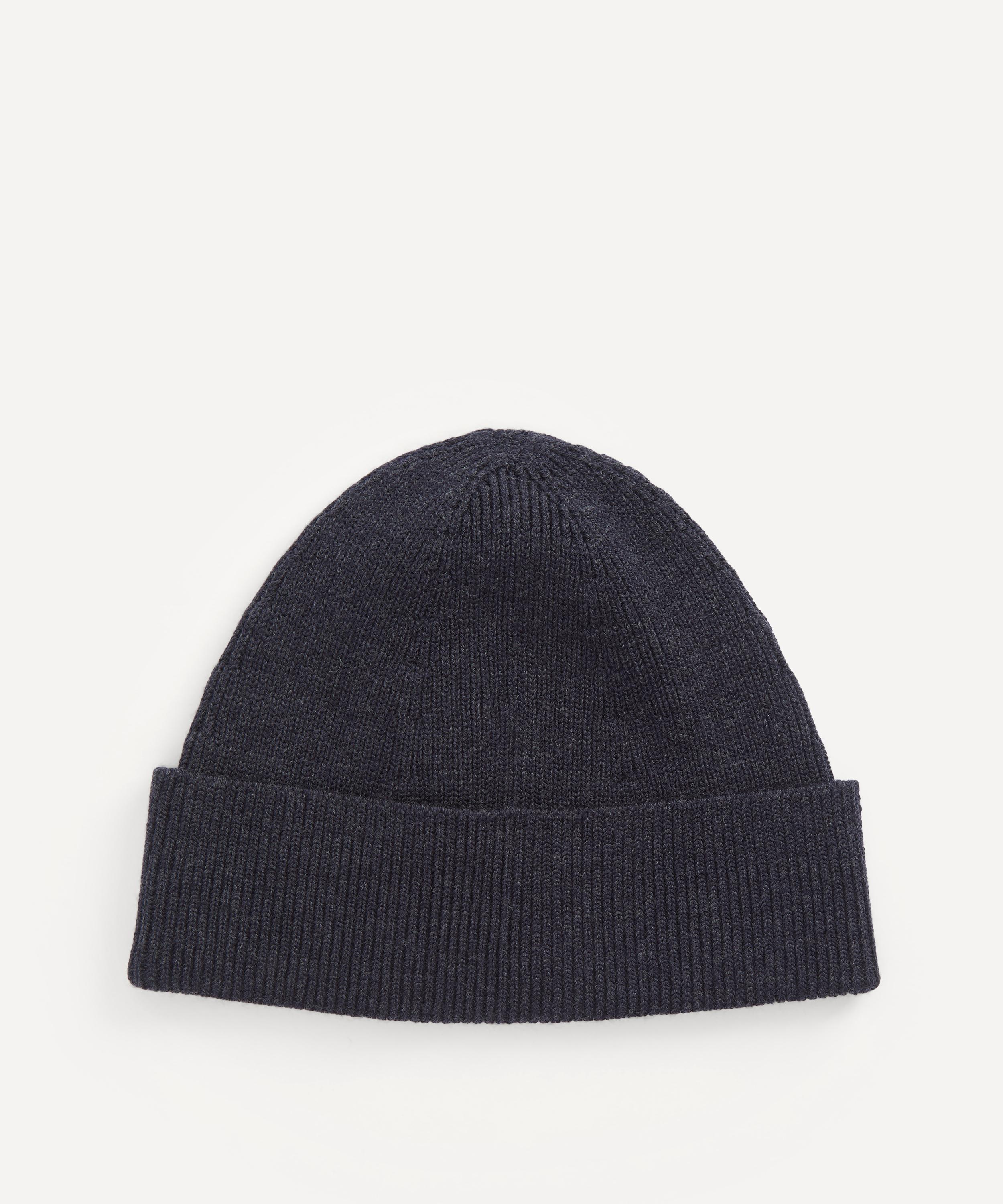 Acne Studios - Wool Beanie Hat with Rivet image number 1