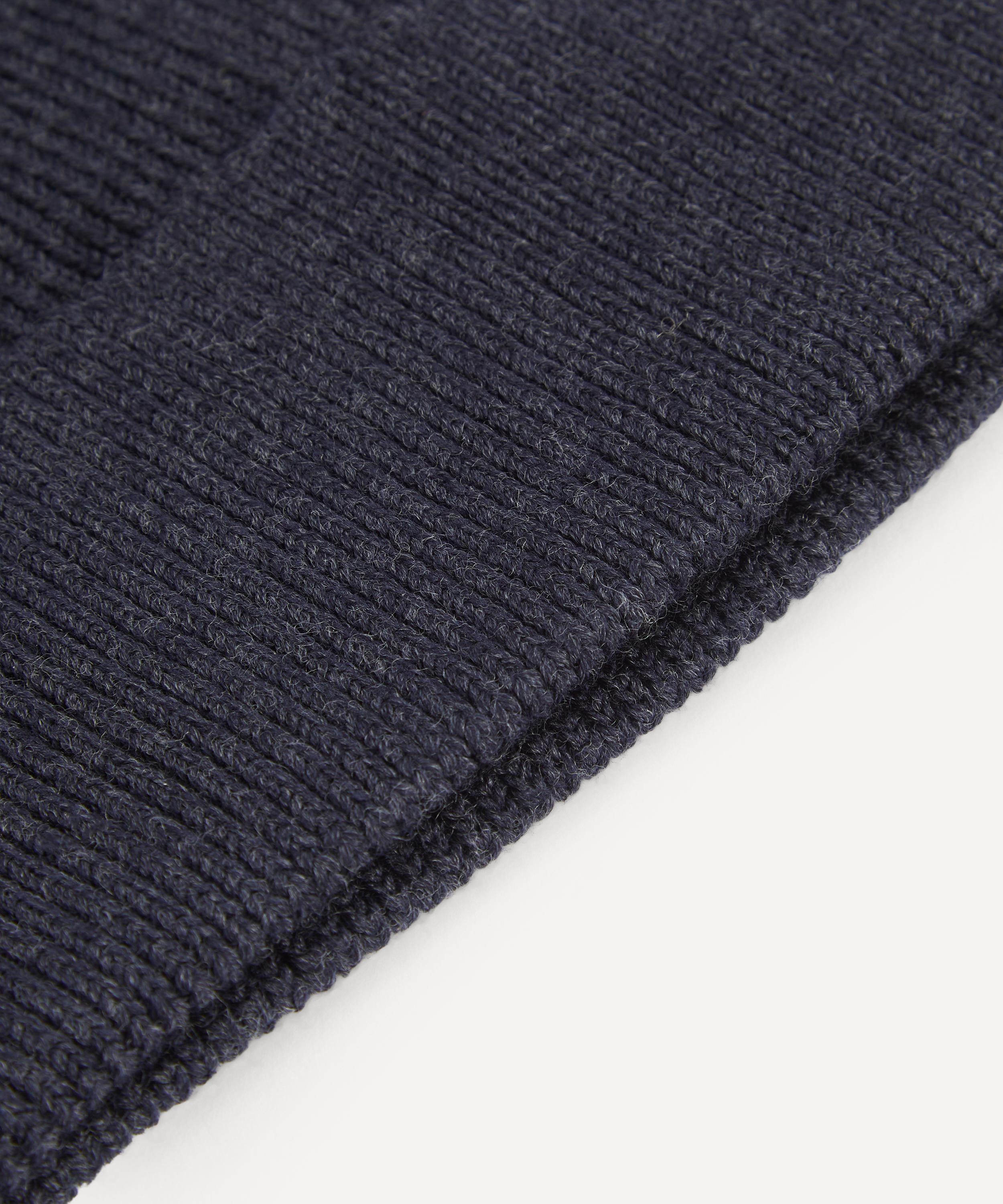Acne Studios - Wool Beanie Hat with Rivet image number 3