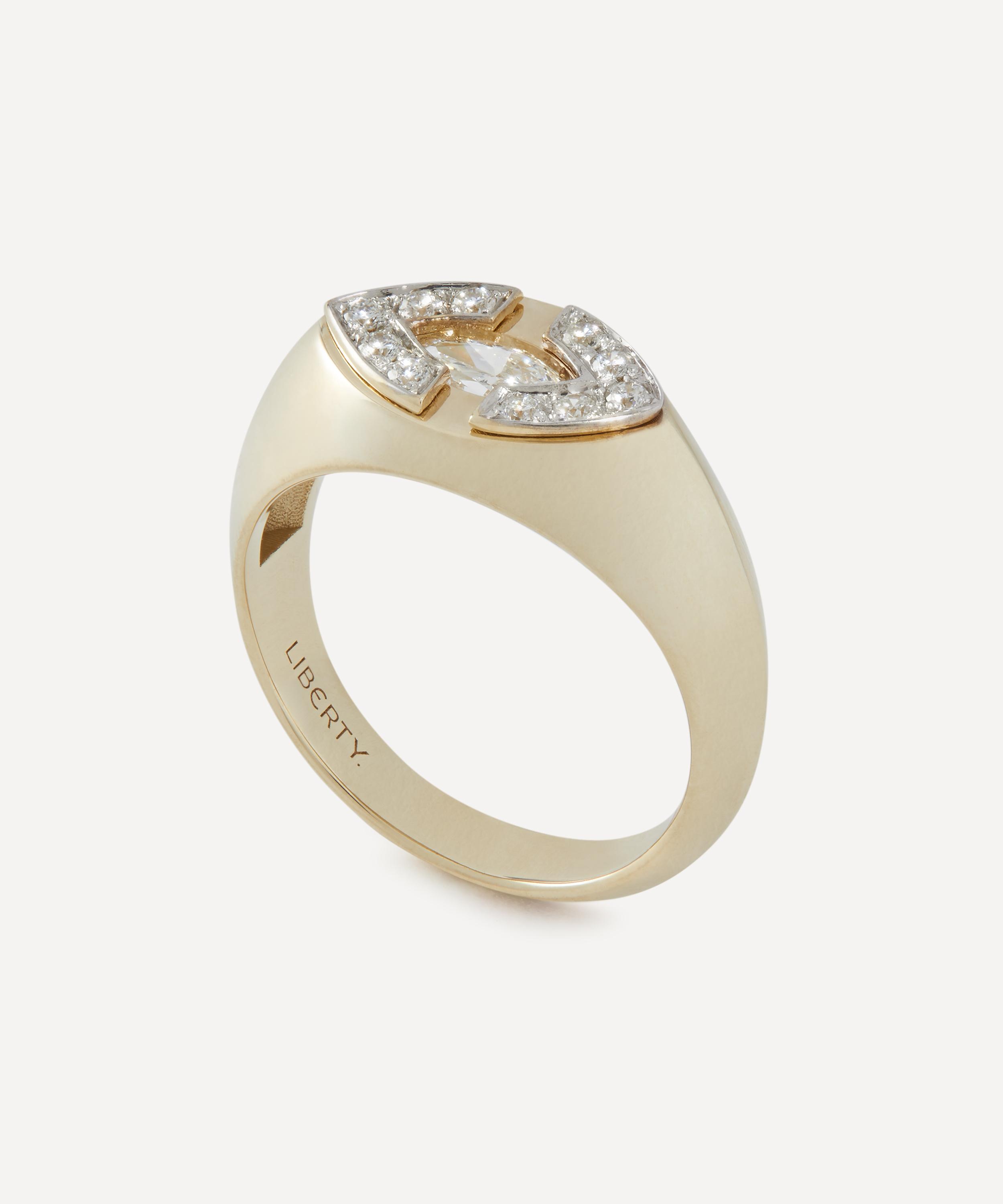 Liberty - 9ct Gold Athena CVD Diamond Ring image number 0