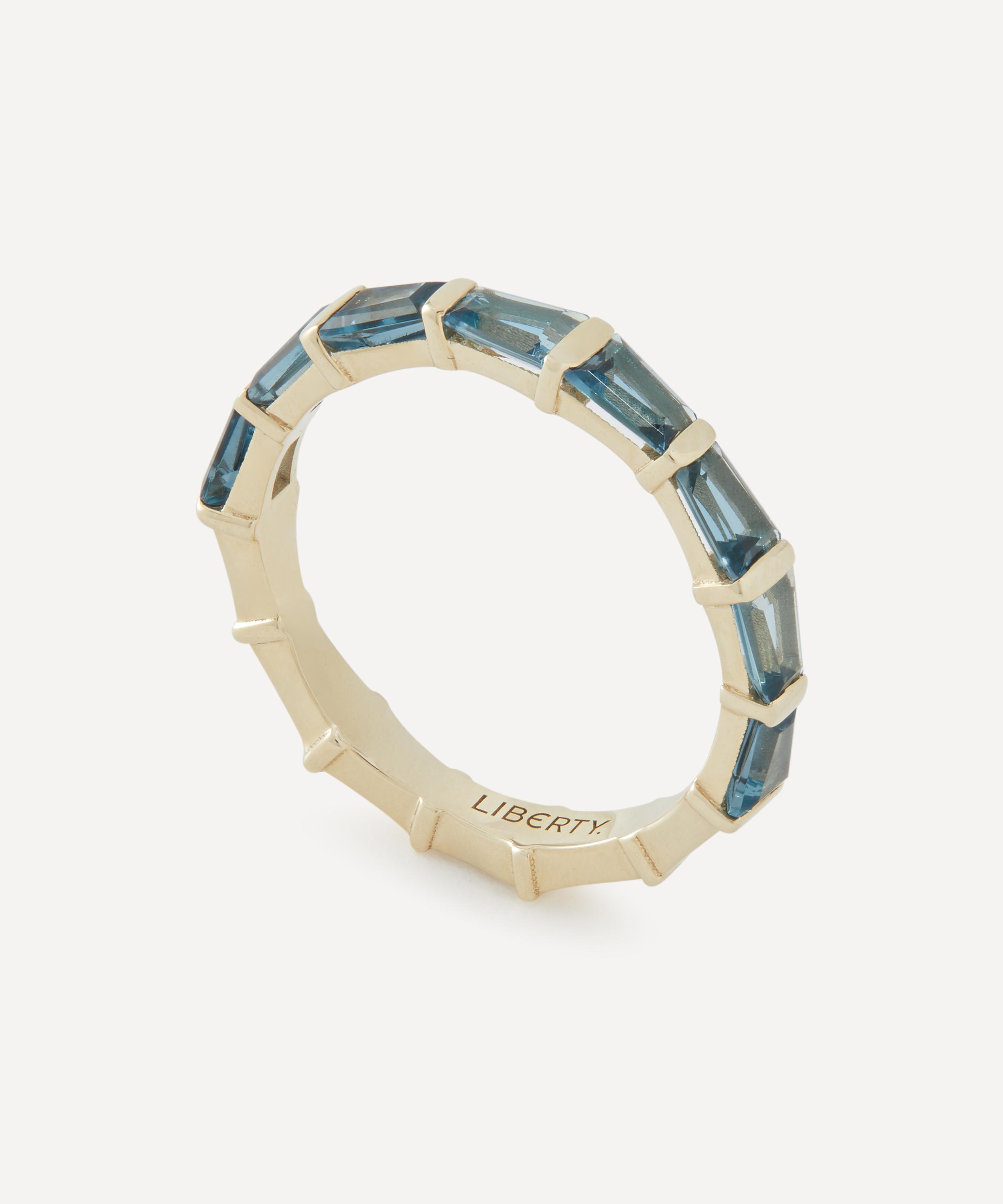 Liberty - 9ct Gold Tepper London Blue Topaz Ring image number 0