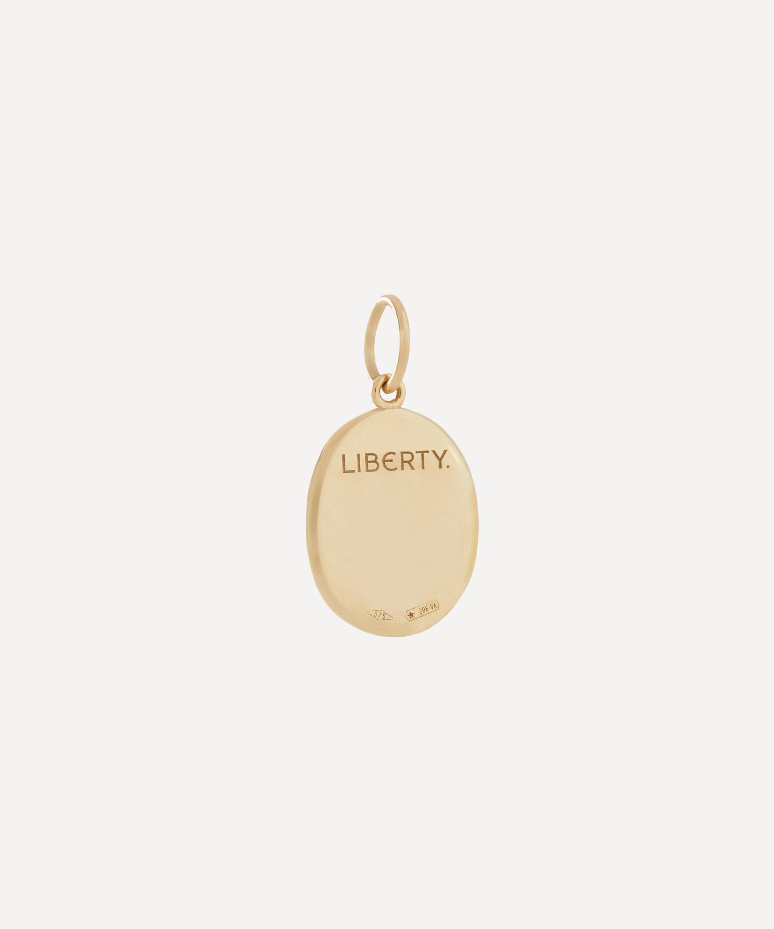 Liberty - 9ct Gold Alphabet Diamond Z Pendant image number 2