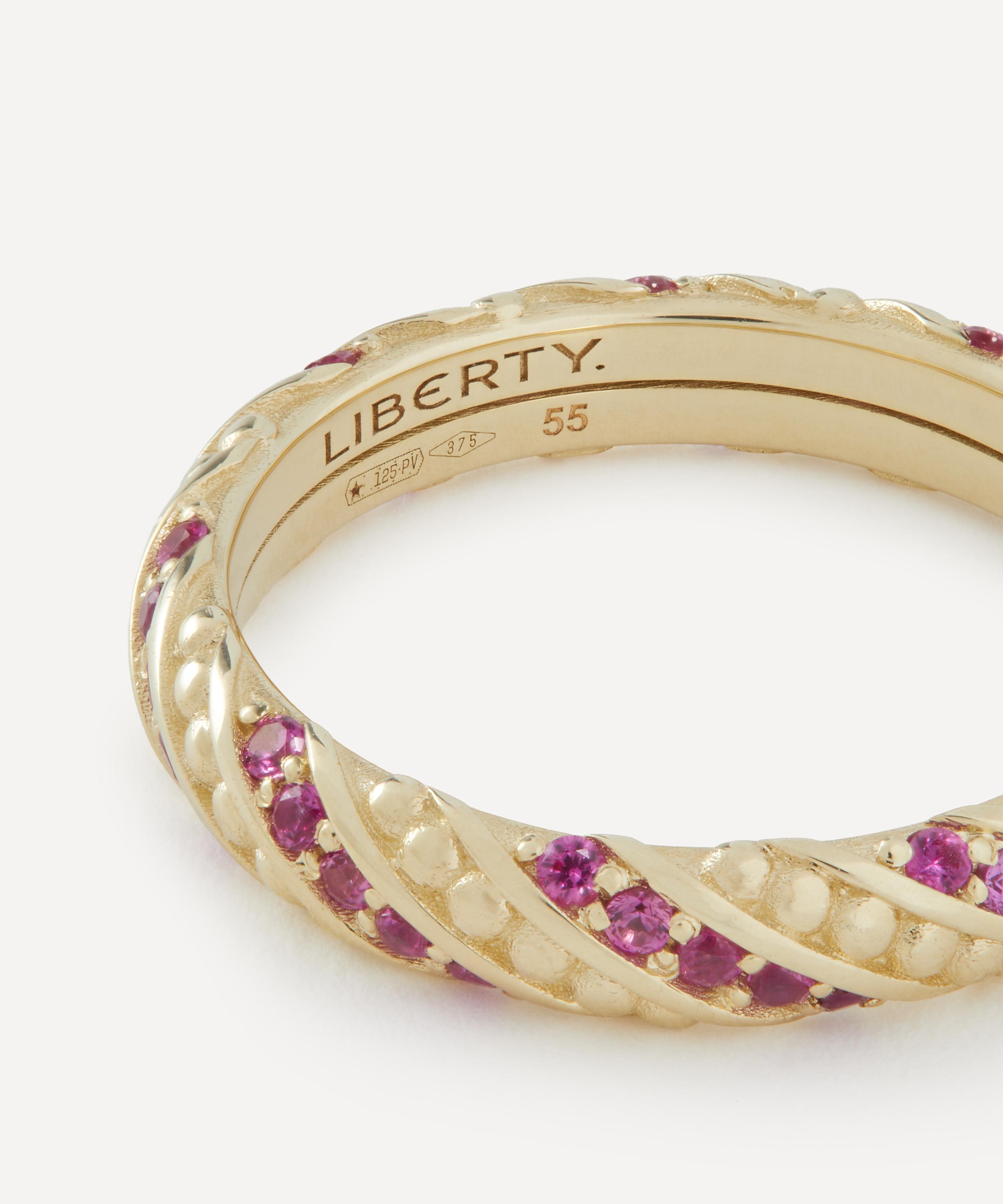 Liberty - 9ct Gold Ember Ruby Ring image number 2