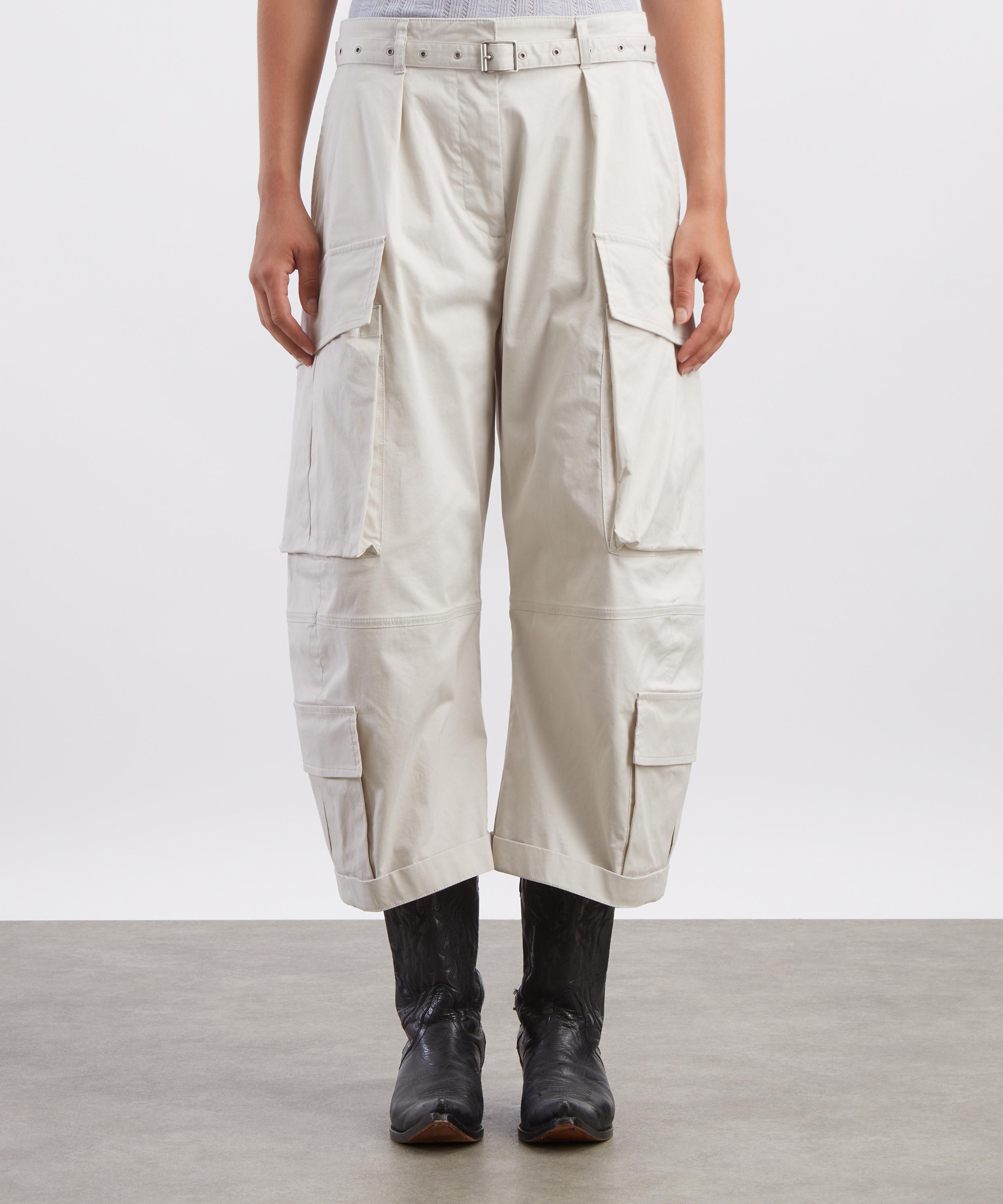 Acne Studios - Cotton Twill Cargo Trousers image number 2
