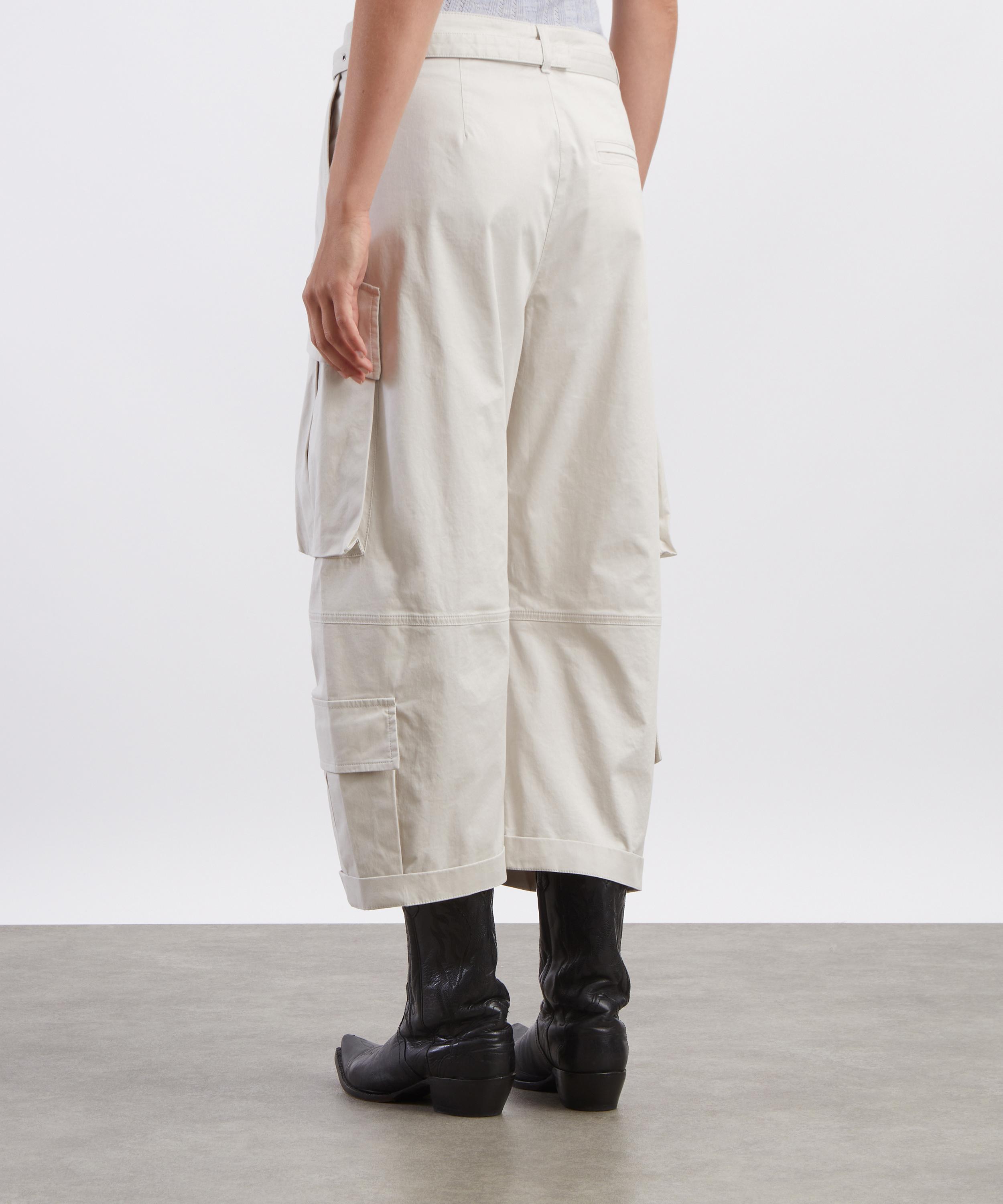 Acne Studios - Cotton Twill Cargo Trousers image number 3