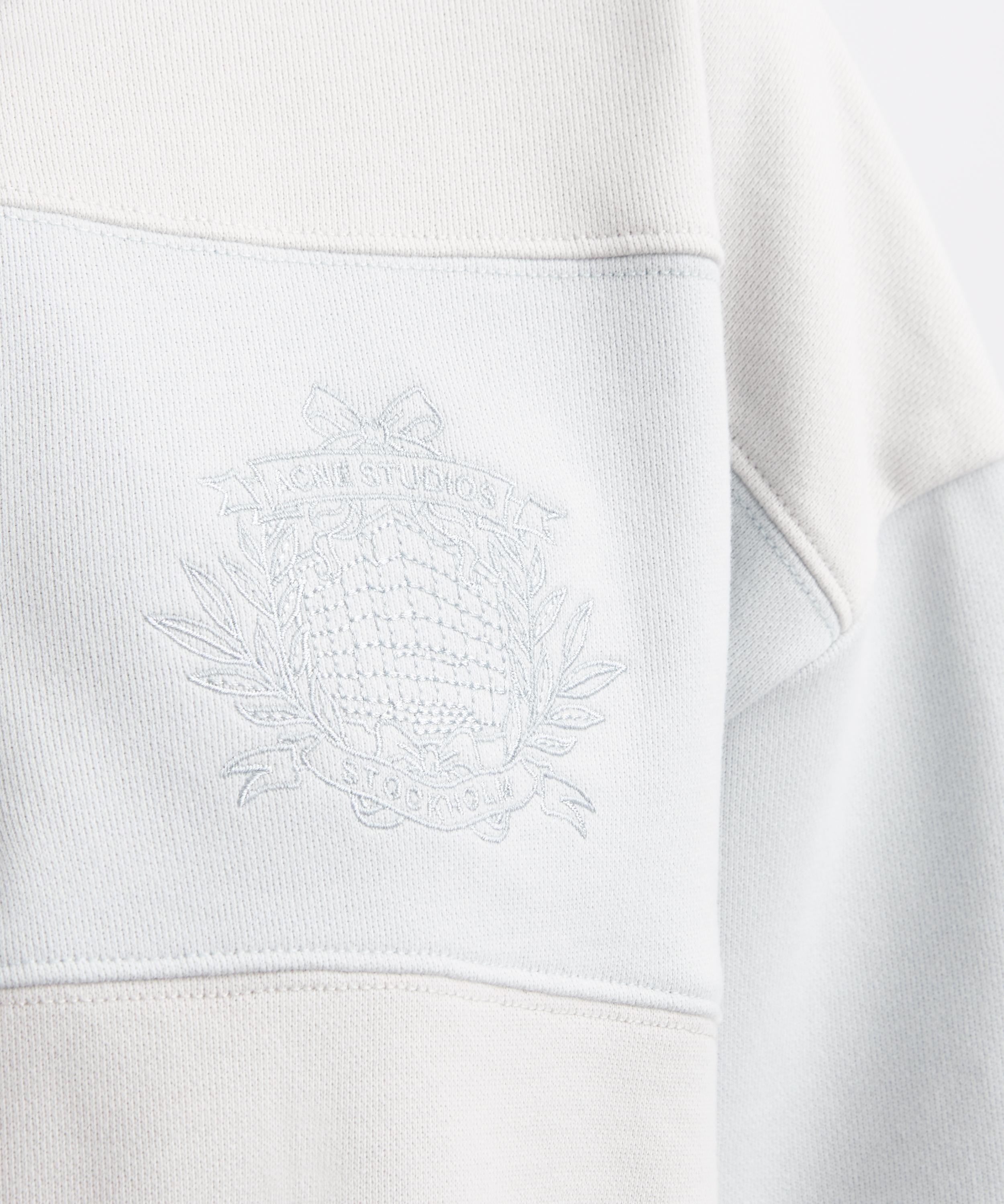 Acne Studios - Striped Polo Sweatshirt image number 4