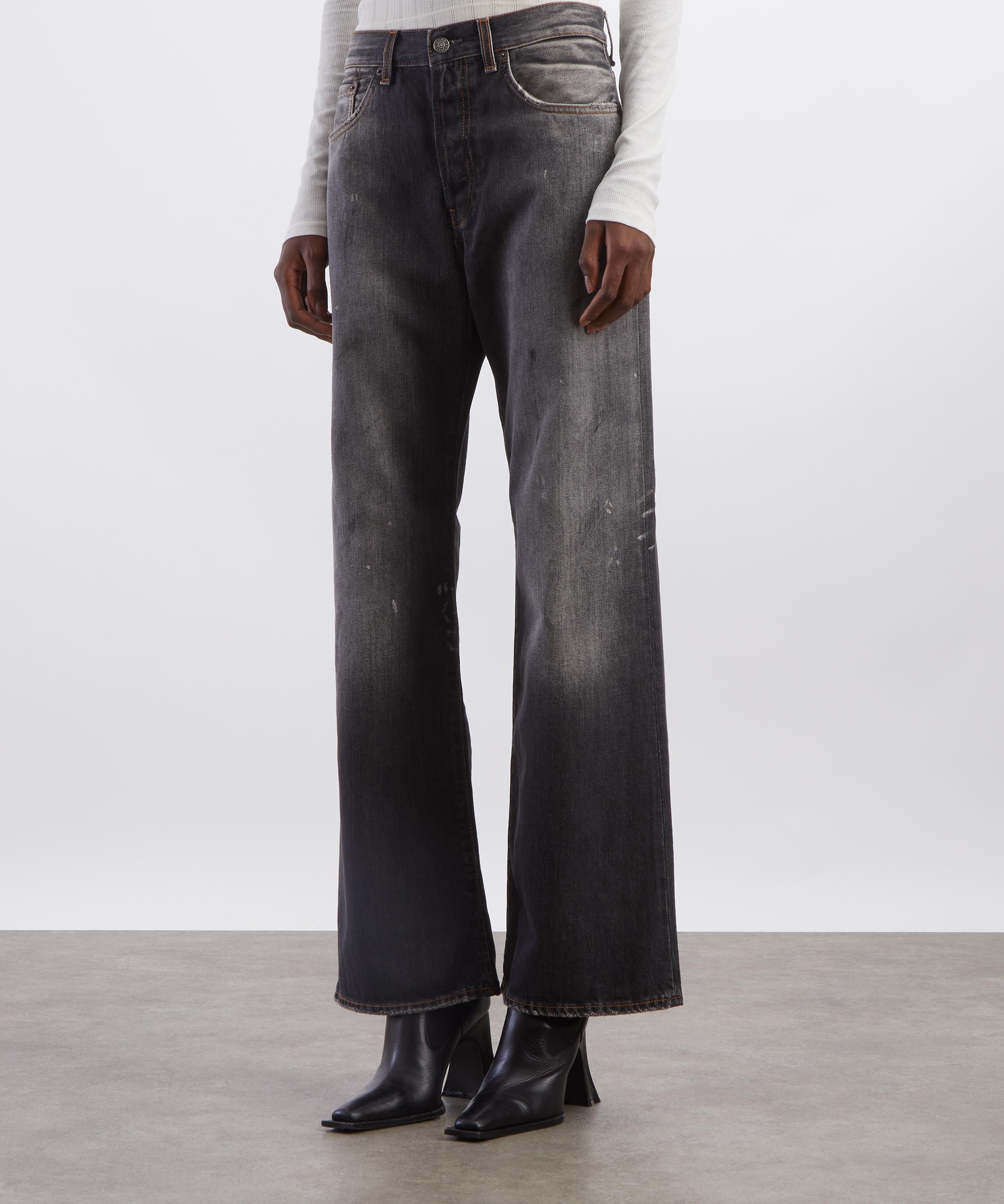 Acne Studios - Trafalgar Straight-Leg Distressed Jeans image number 2