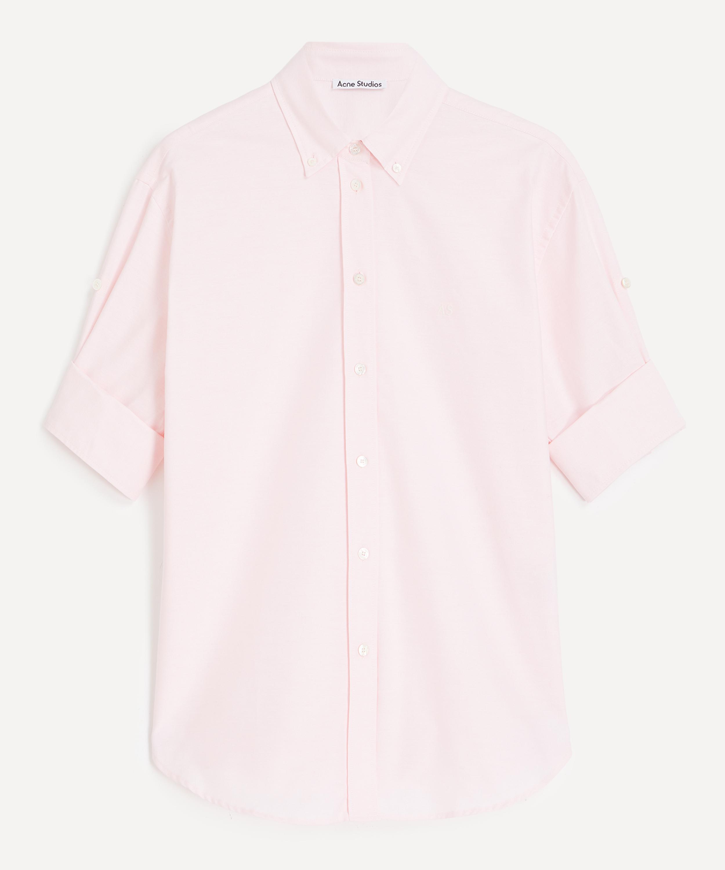 Acne Studios - Light Pink Short-Sleeve Cotton Shirt