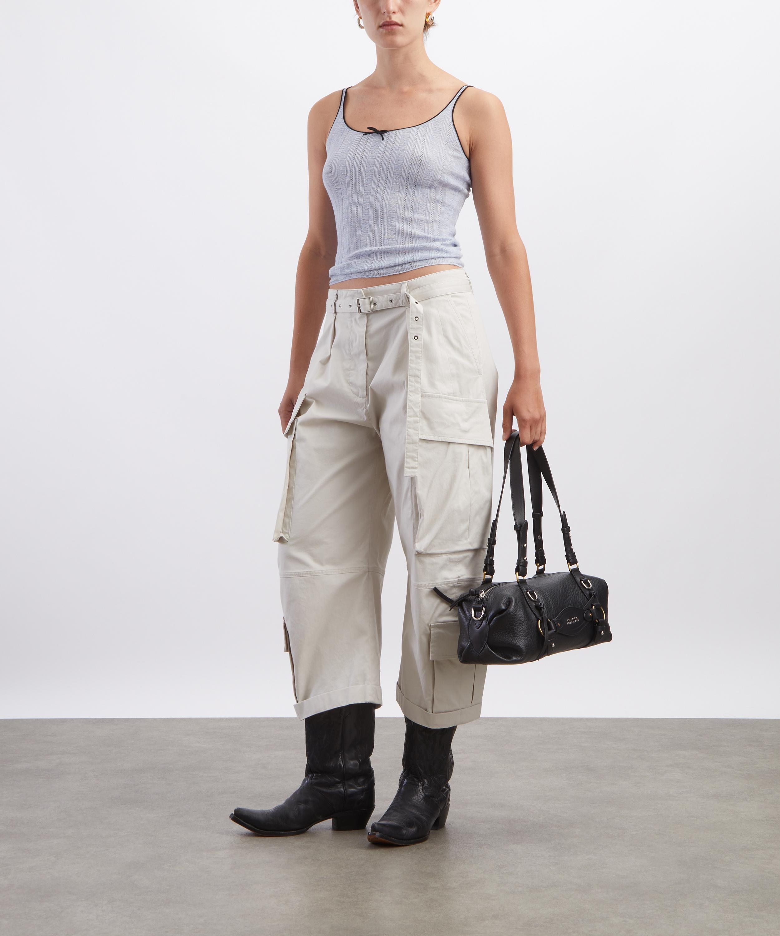 Acne Studios - Silk Blend Bow Tank Top image number 1