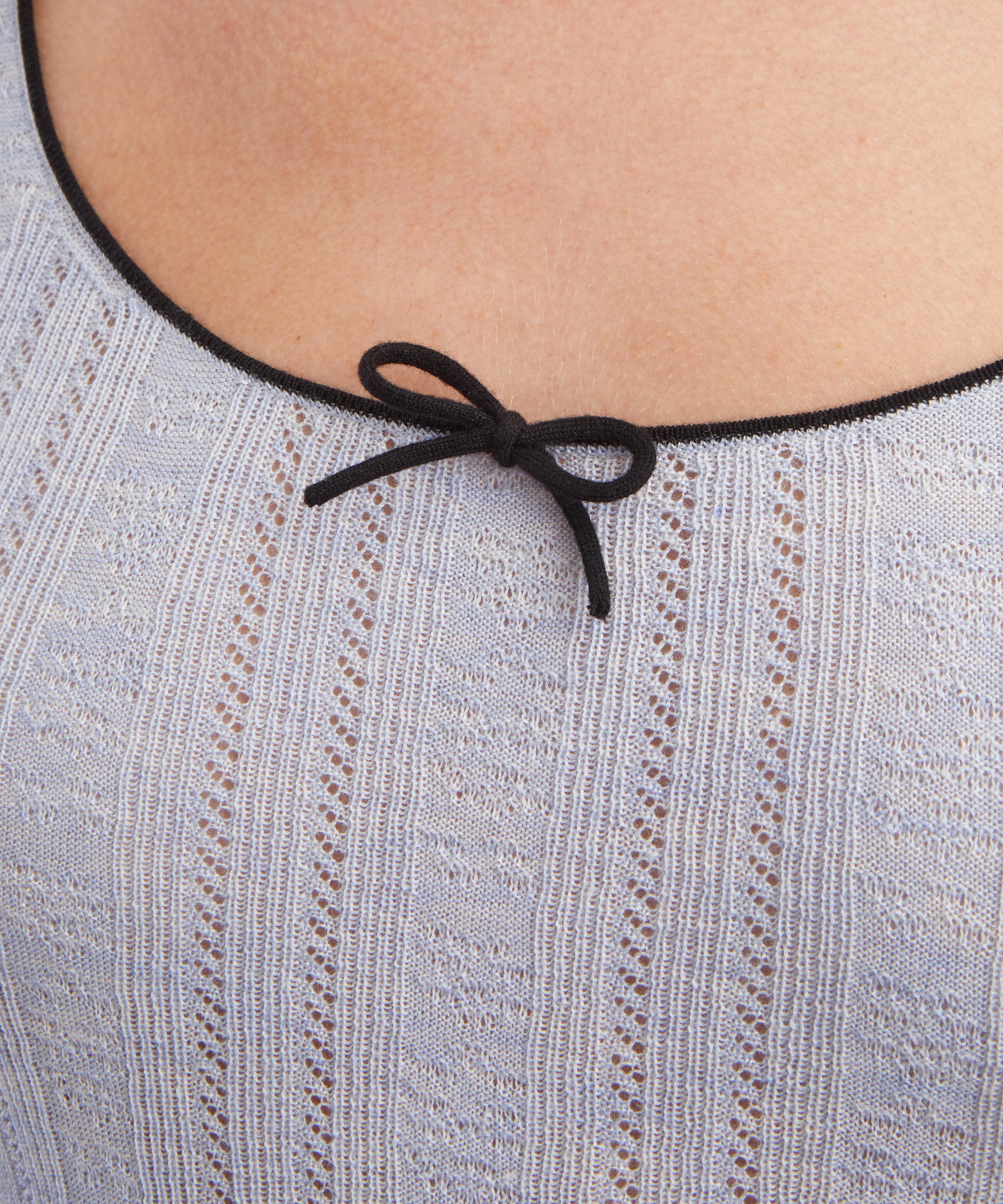 Acne Studios - Silk Blend Bow Tank Top image number 4