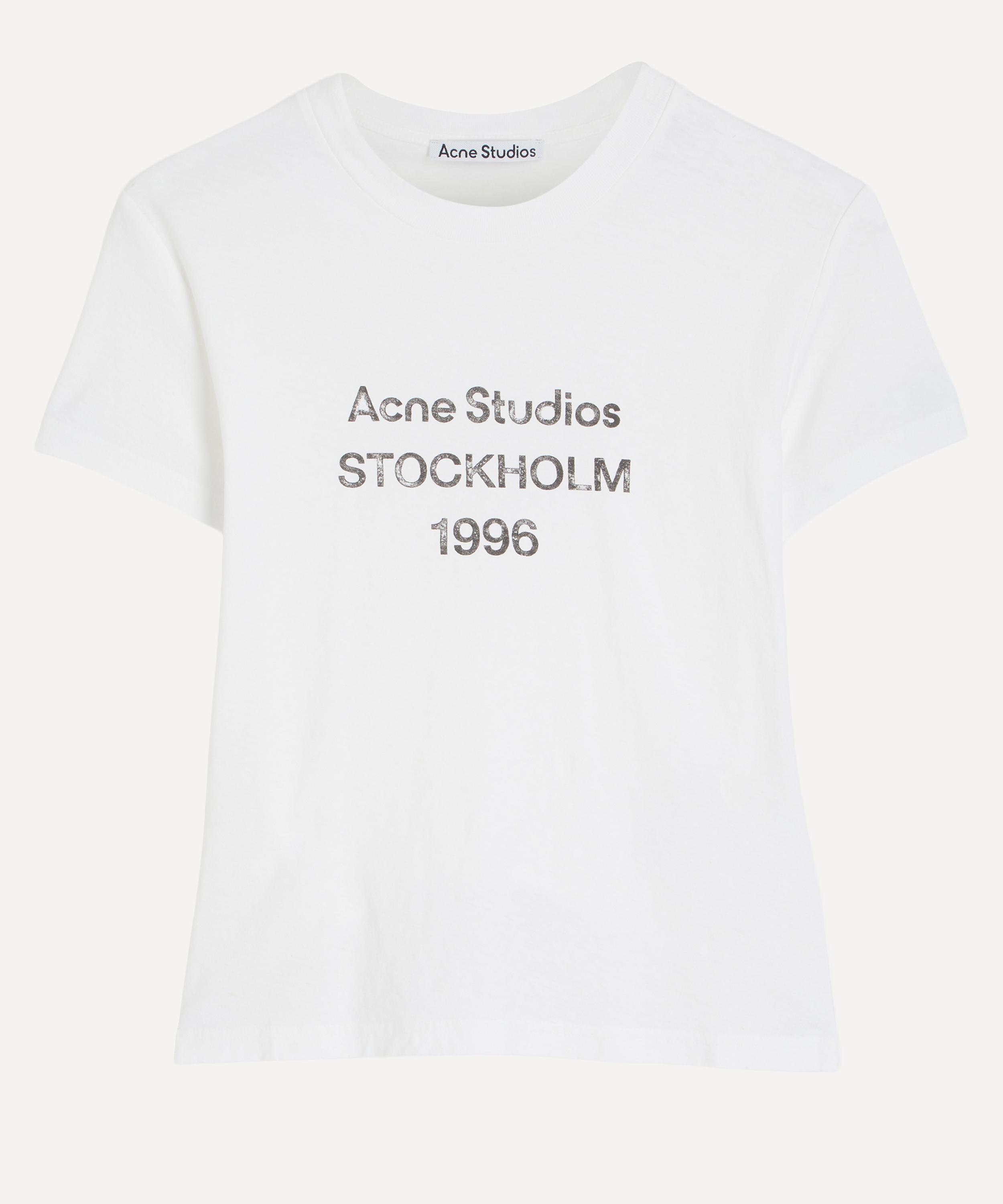 Acne Studios - Distressed Logo T-Shirt image number 0