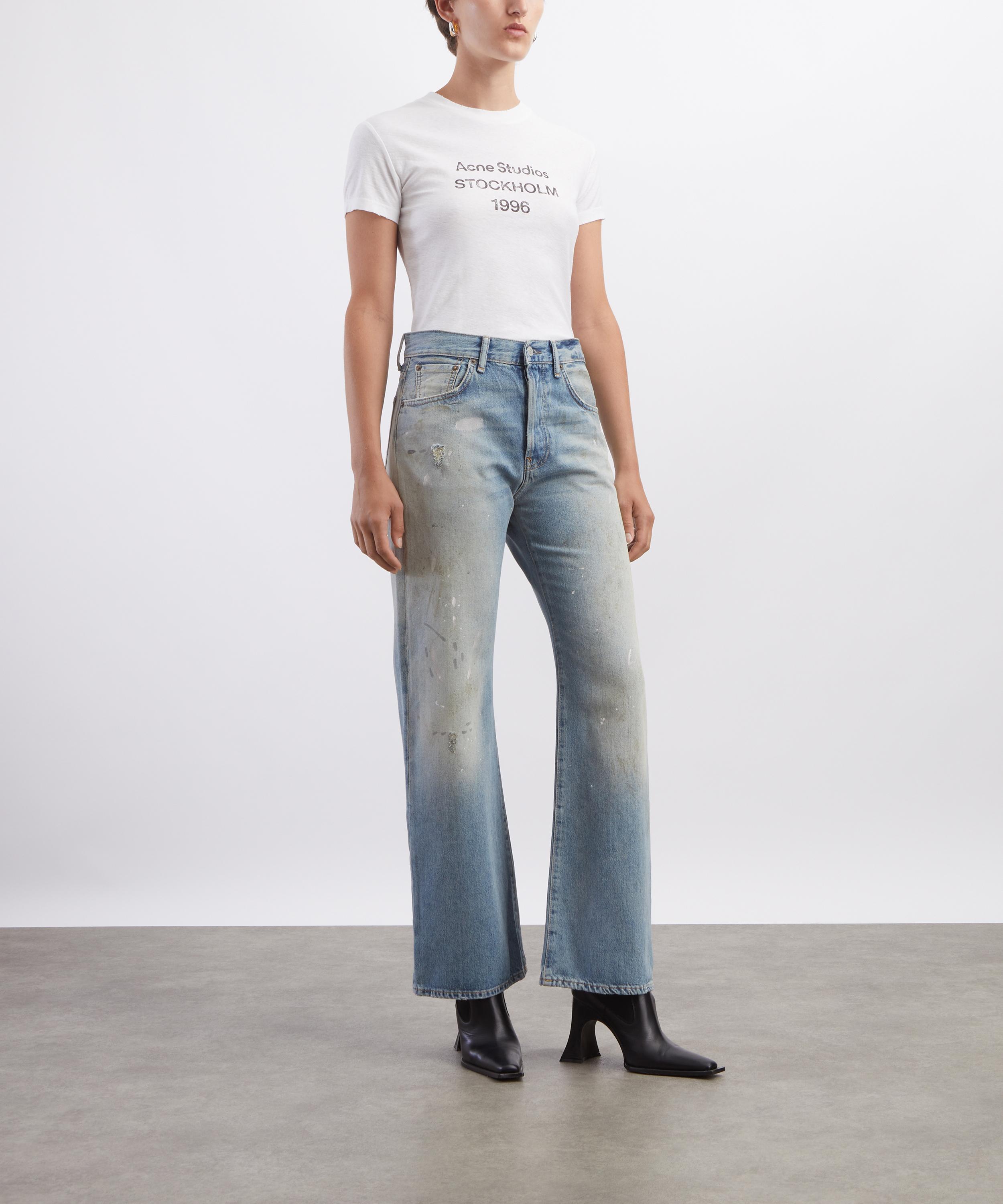 Acne Studios - Distressed Logo T-Shirt image number 1