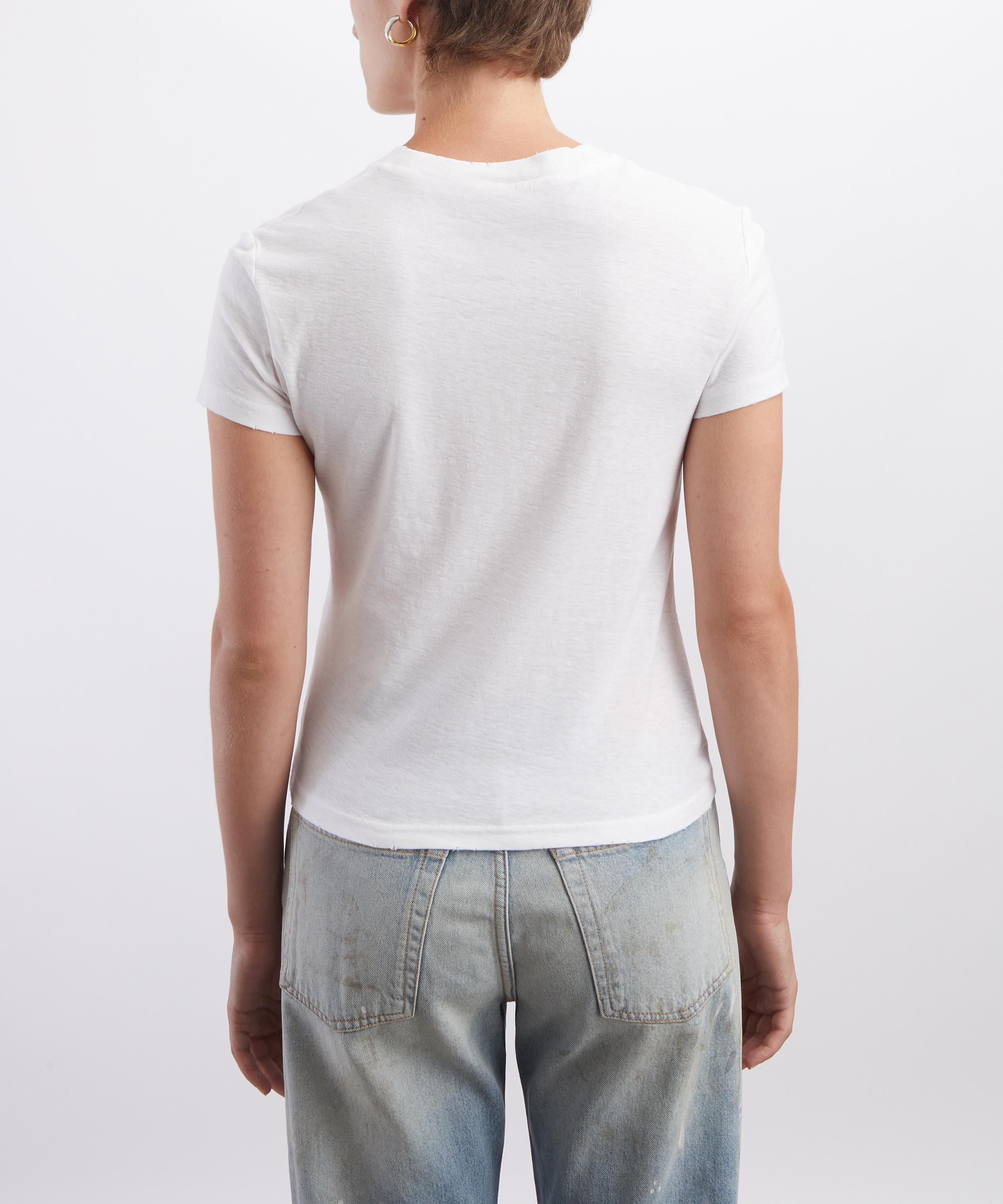 Acne Studios - Distressed Logo T-Shirt image number 3