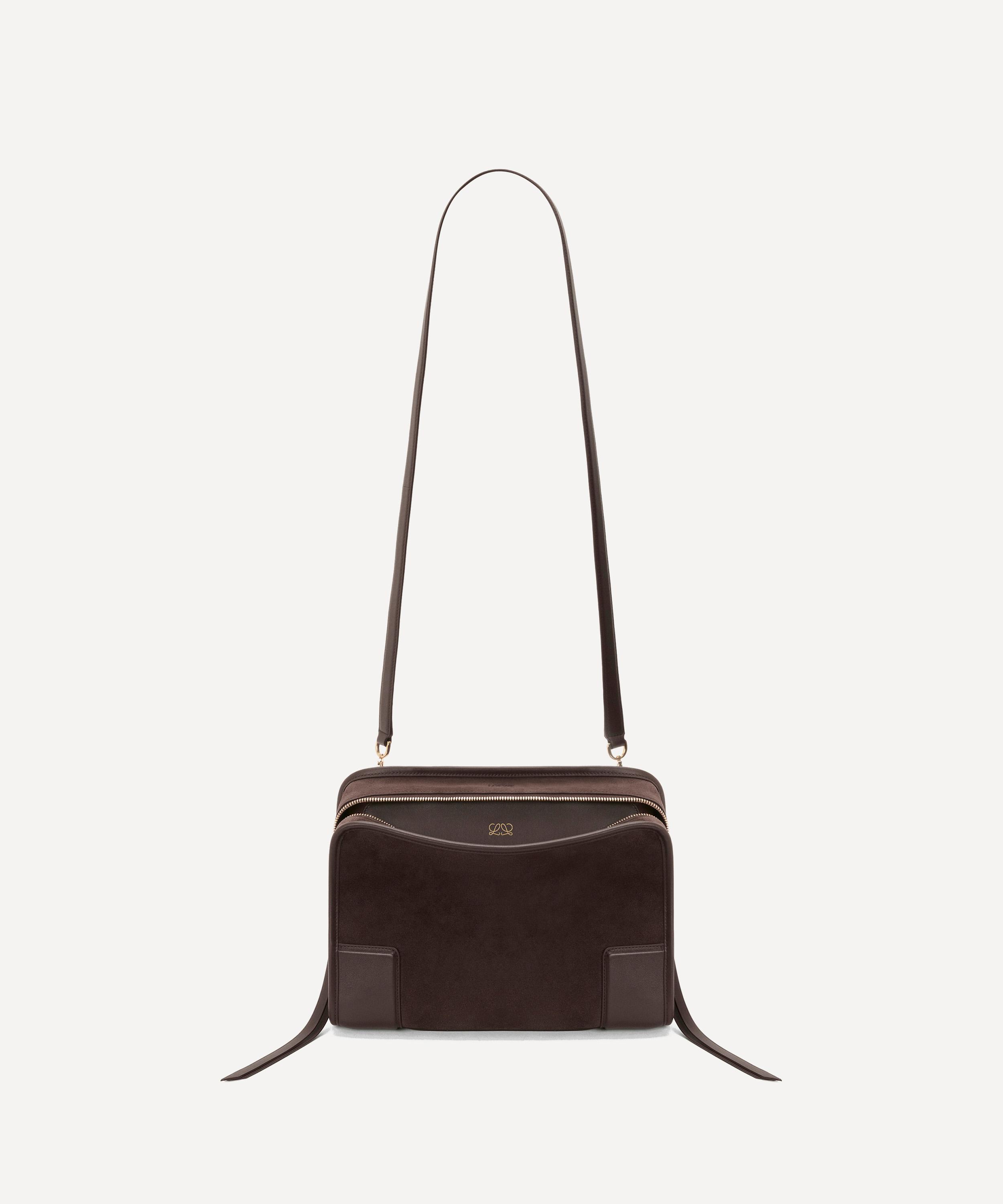 Loewe - Medium Amazona 180 Suede Top Handle Bag image number 8