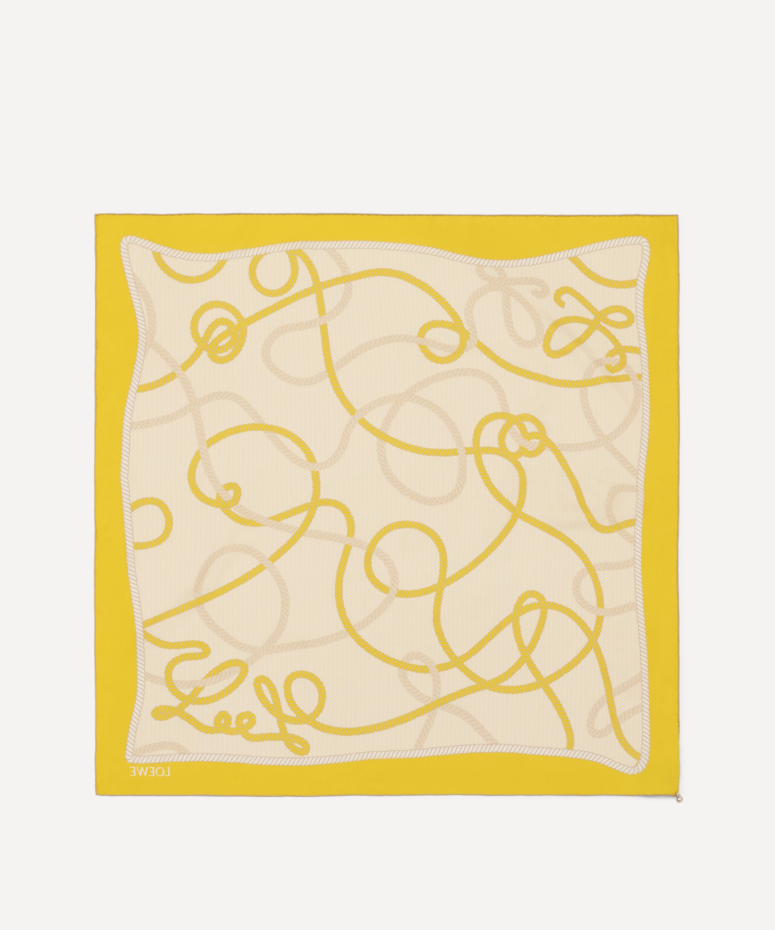 Loewe - Double L 90x90 Silk Scarf image number 1