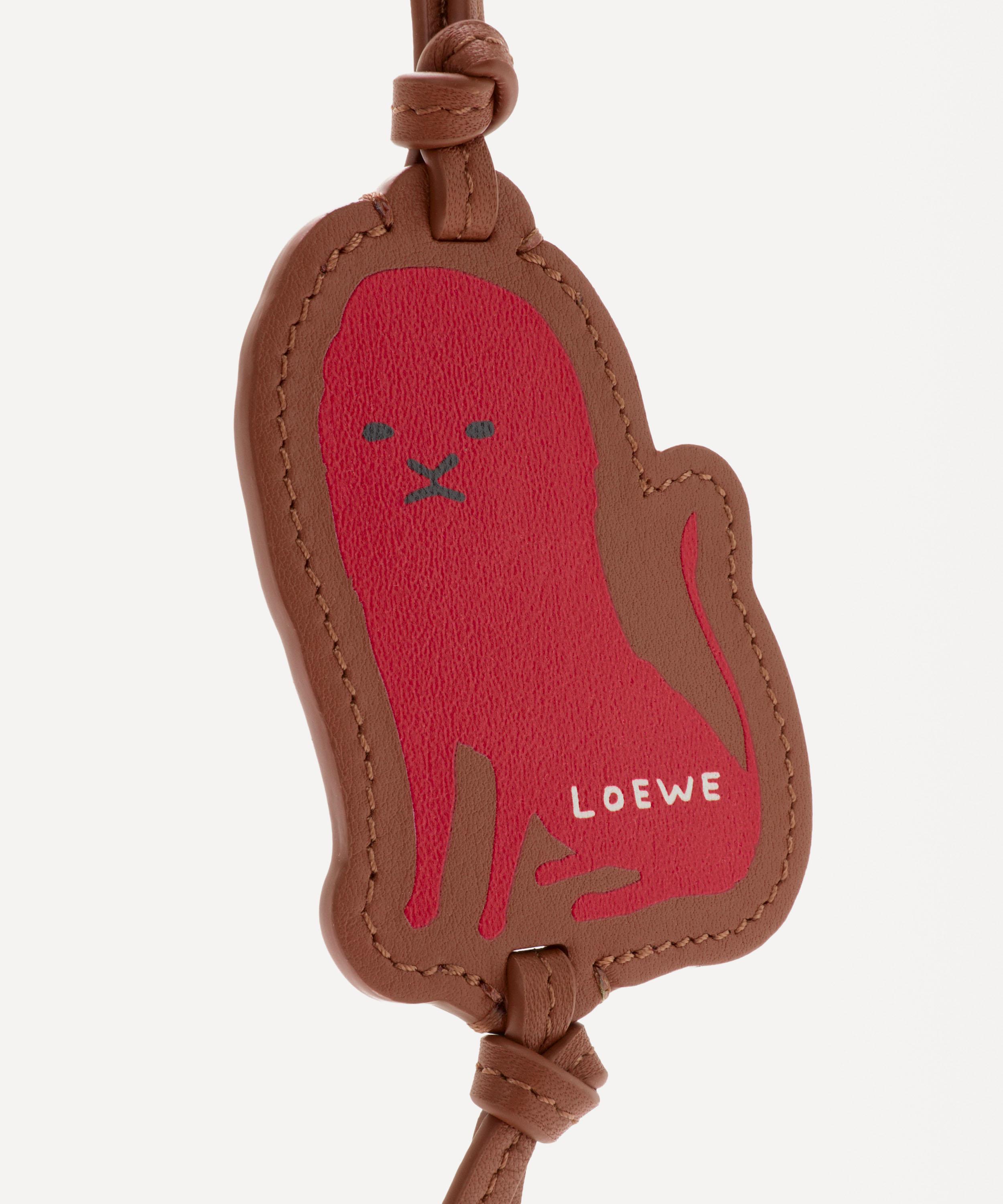 Loewe - Lion Tag Bag Charm image number 1
