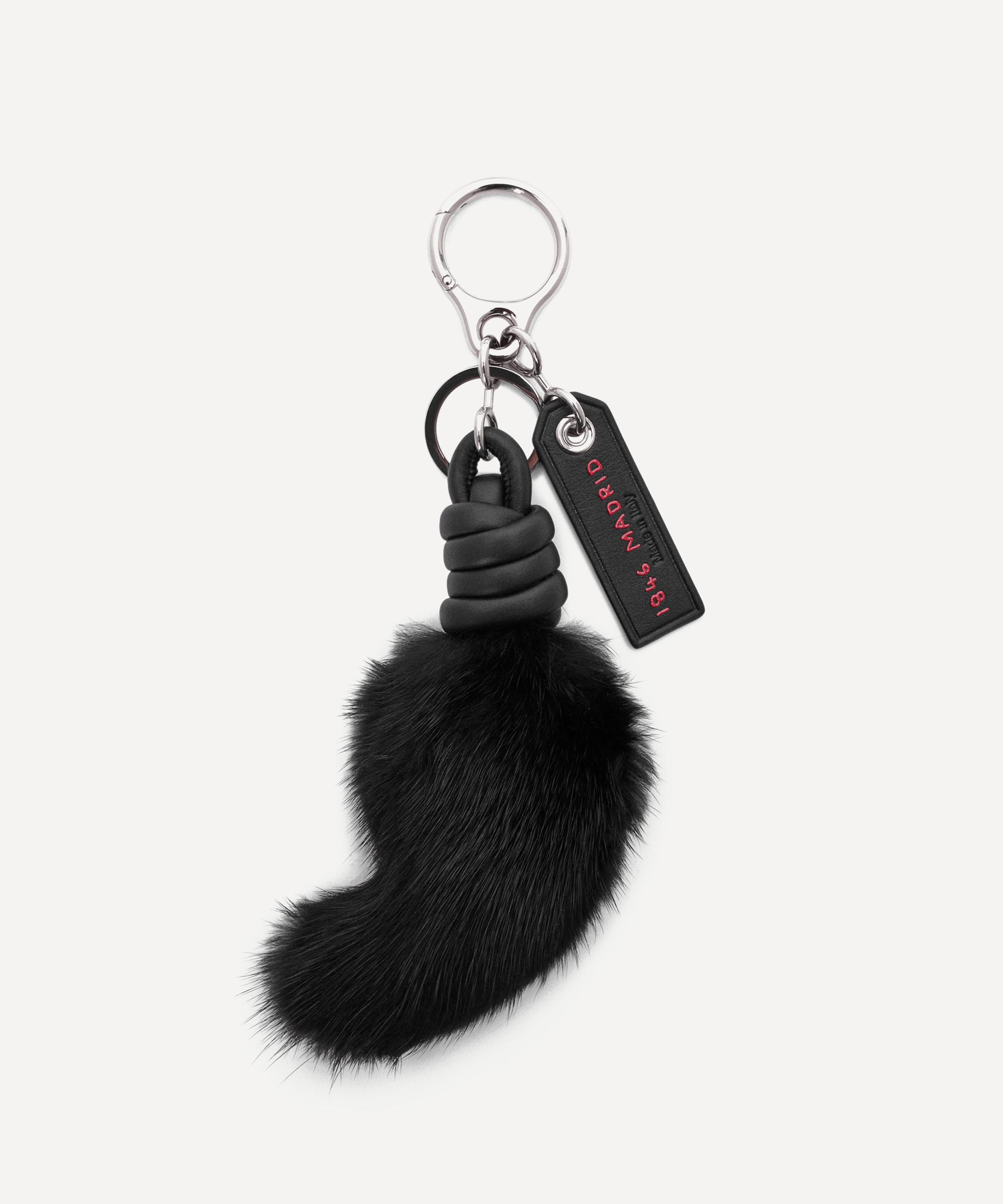 Loewe - Lion Tail Black Bag Charm image number 2
