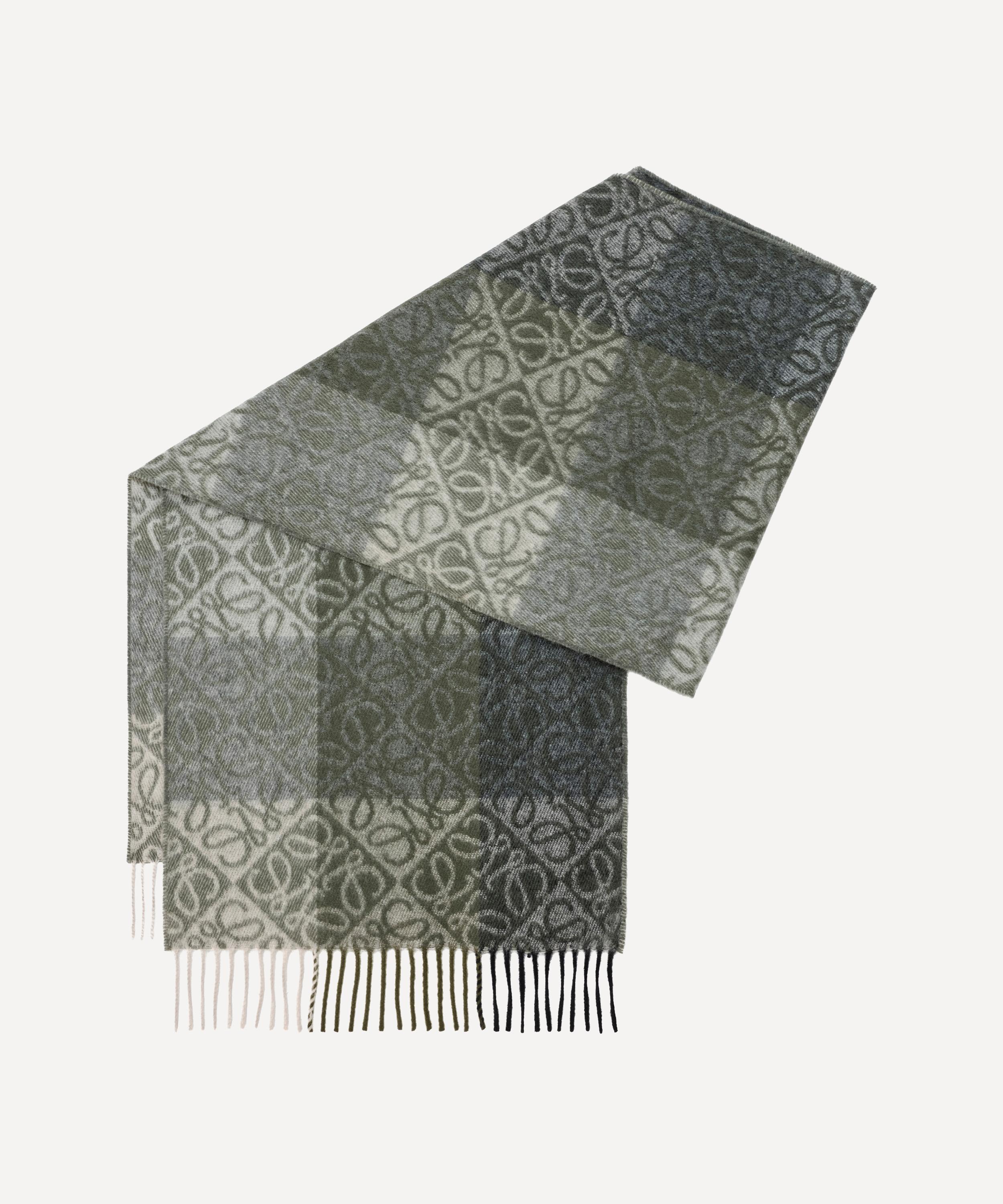 Loewe - Green Anagram Wool-Blend Scarf
