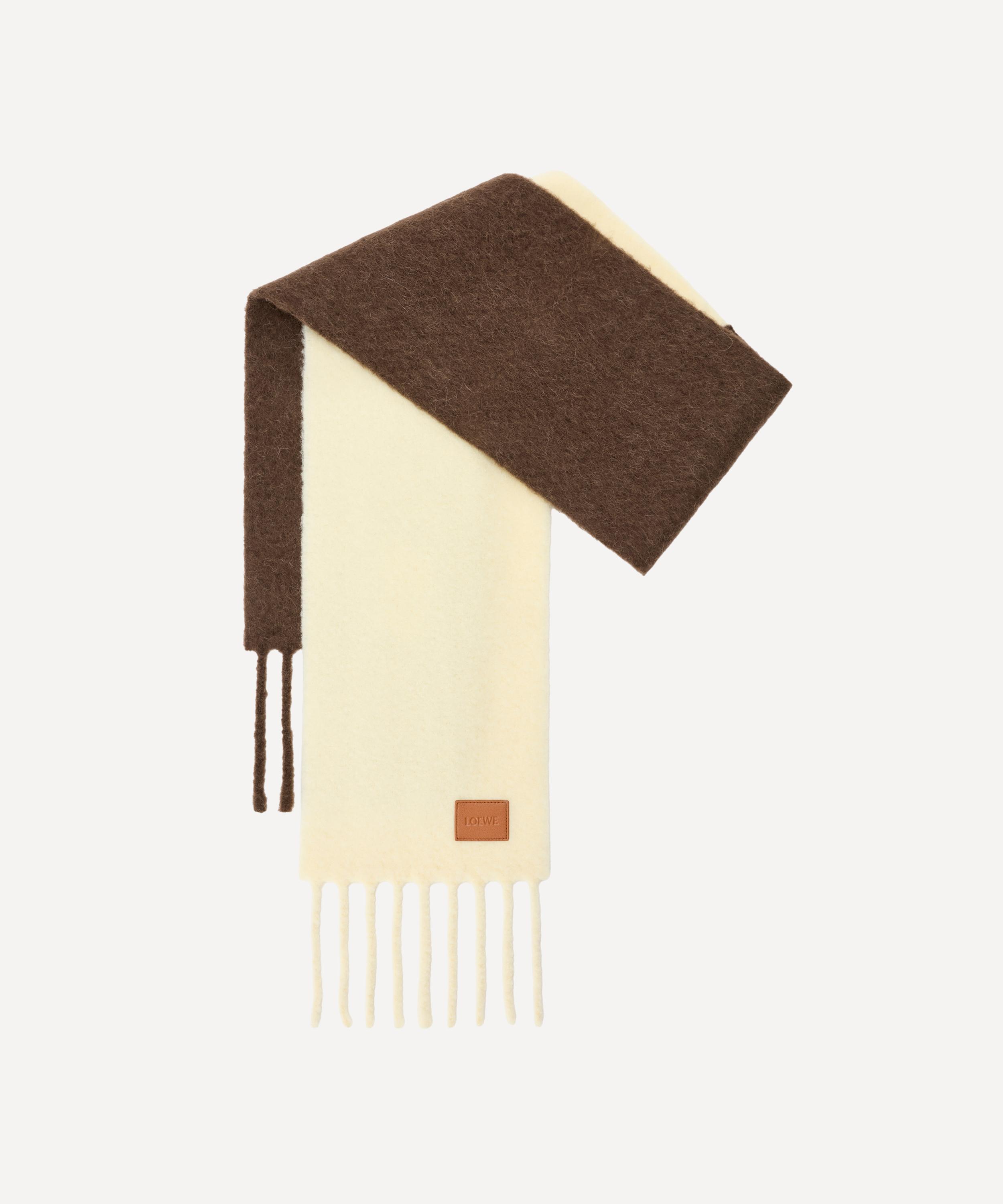 Loewe - Bicolour Wool Blend Scarf image number 0