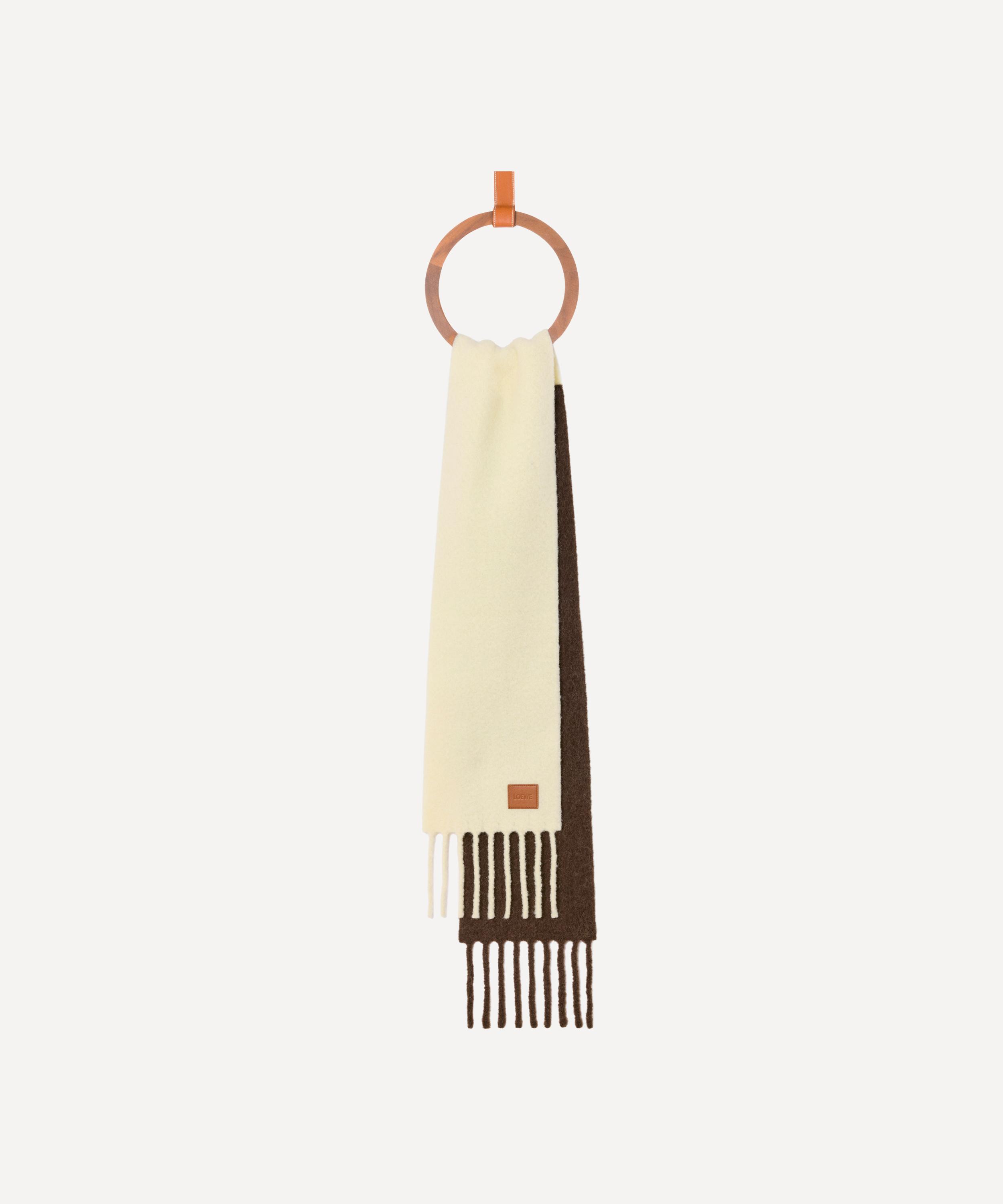 Loewe - Bicolour Wool Blend Scarf image number 1