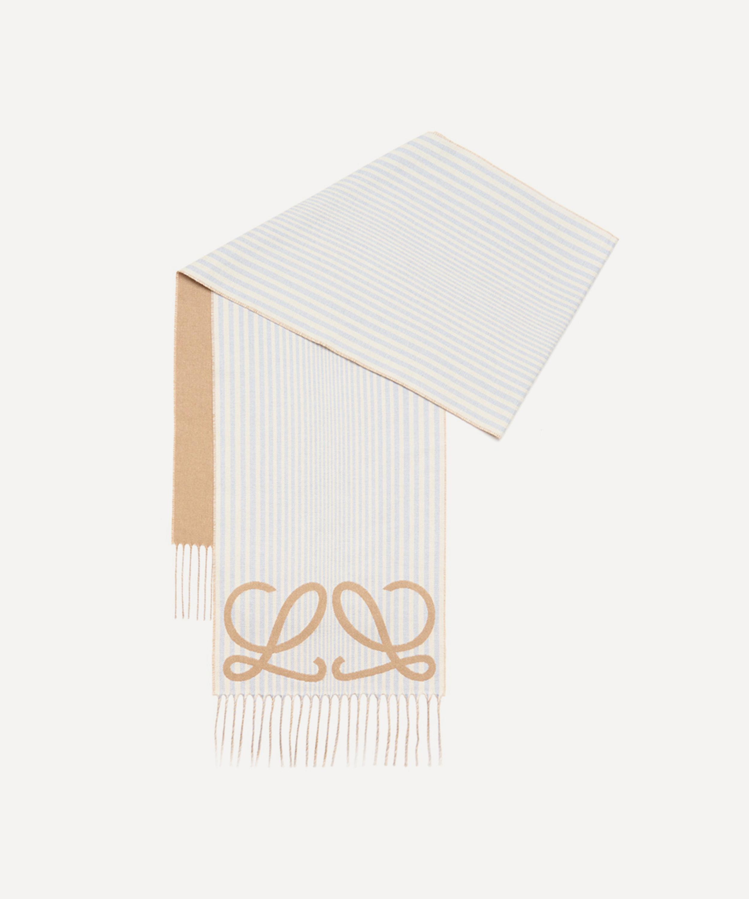 Loewe - Beige Silk-Blend Scarf image number 0