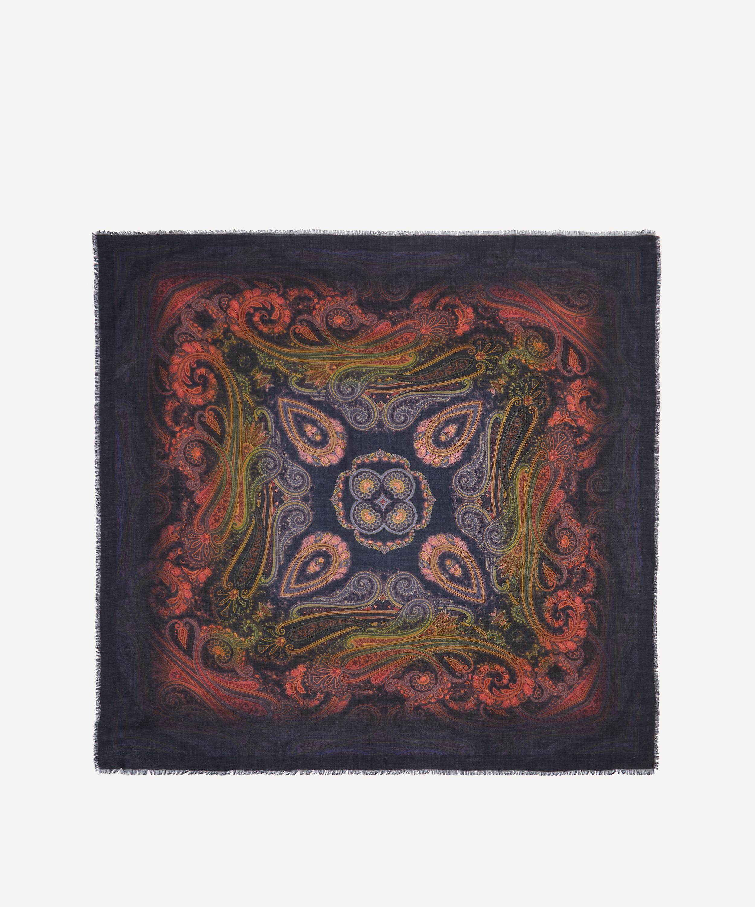 Etro - Wool-Blend Degrad&eacute; Shawl image number 0