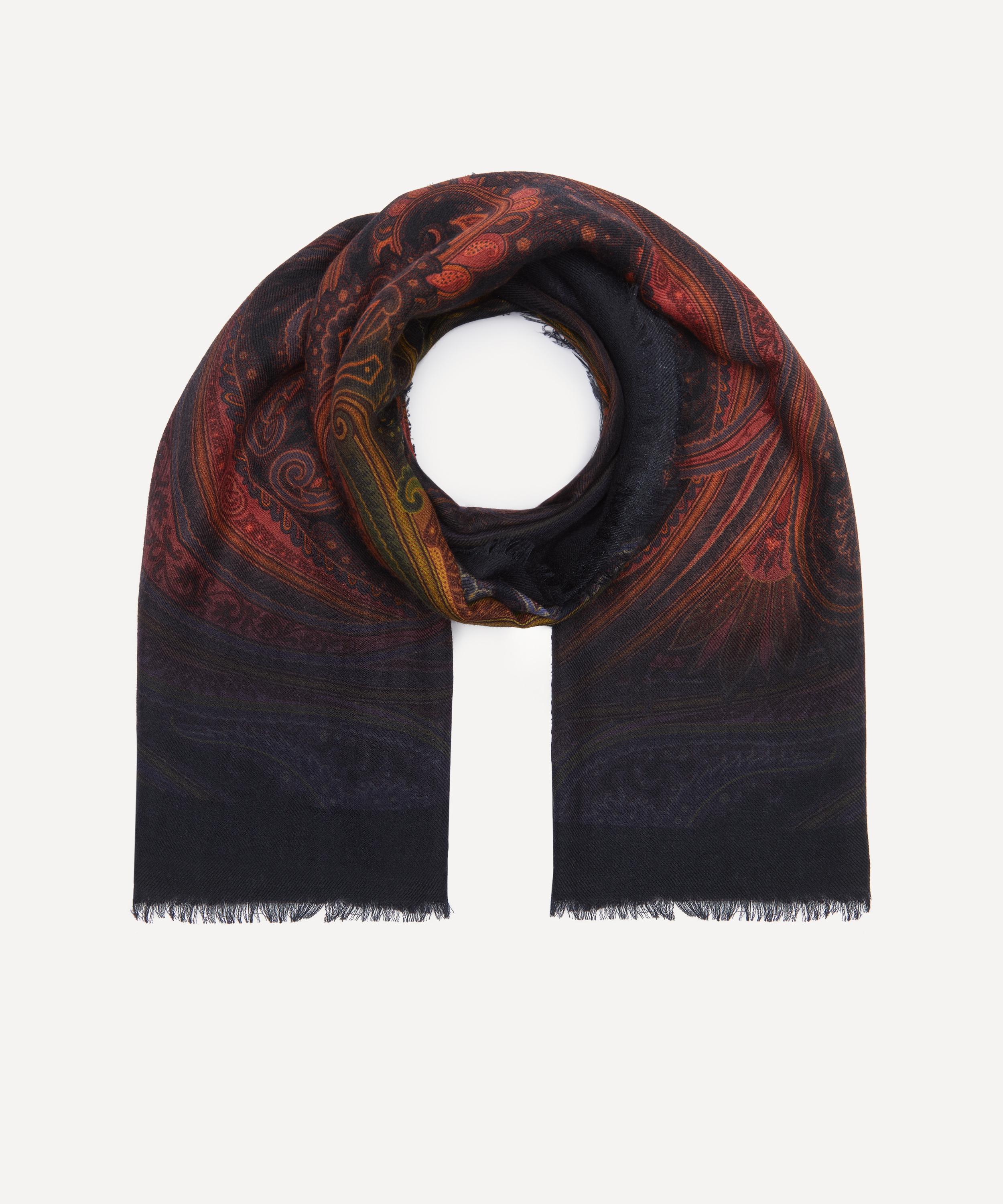 Etro - Wool-Blend Degrad&eacute; Shawl image number 1