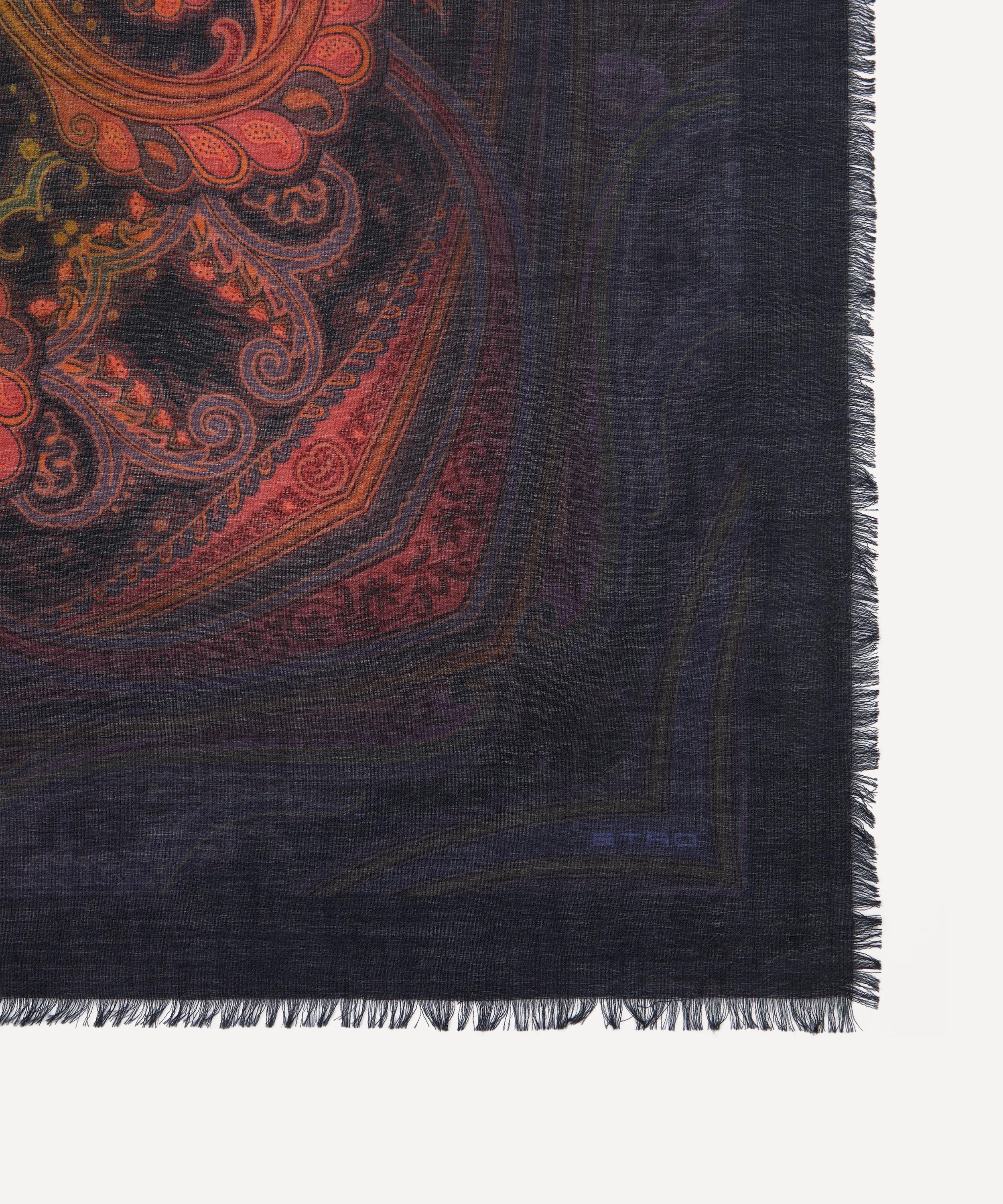 Etro - Wool-Blend Degrad&eacute; Shawl image number 2