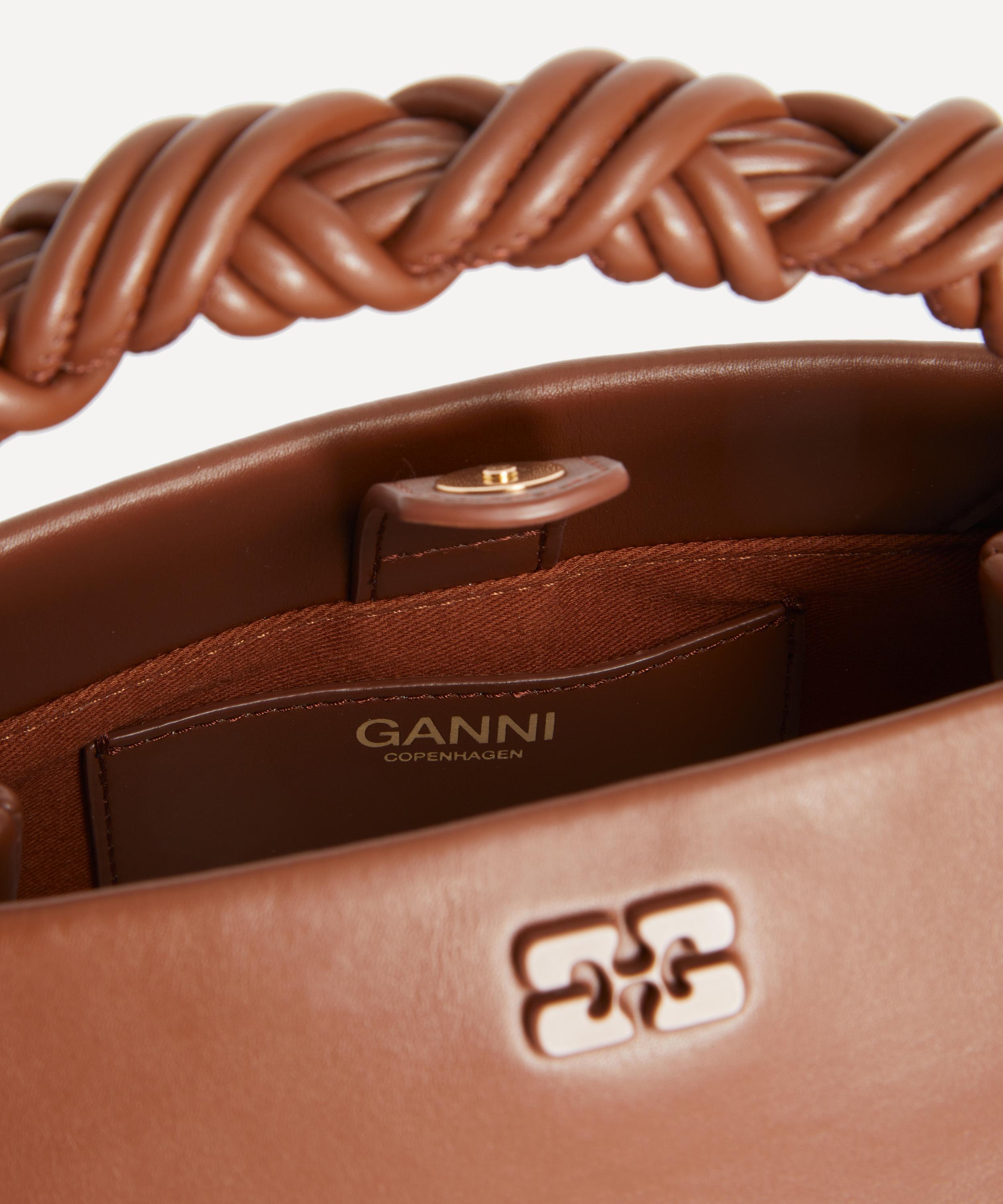 Ganni - Mini Bou Sorrel Horse Crossbody Bag image number 4