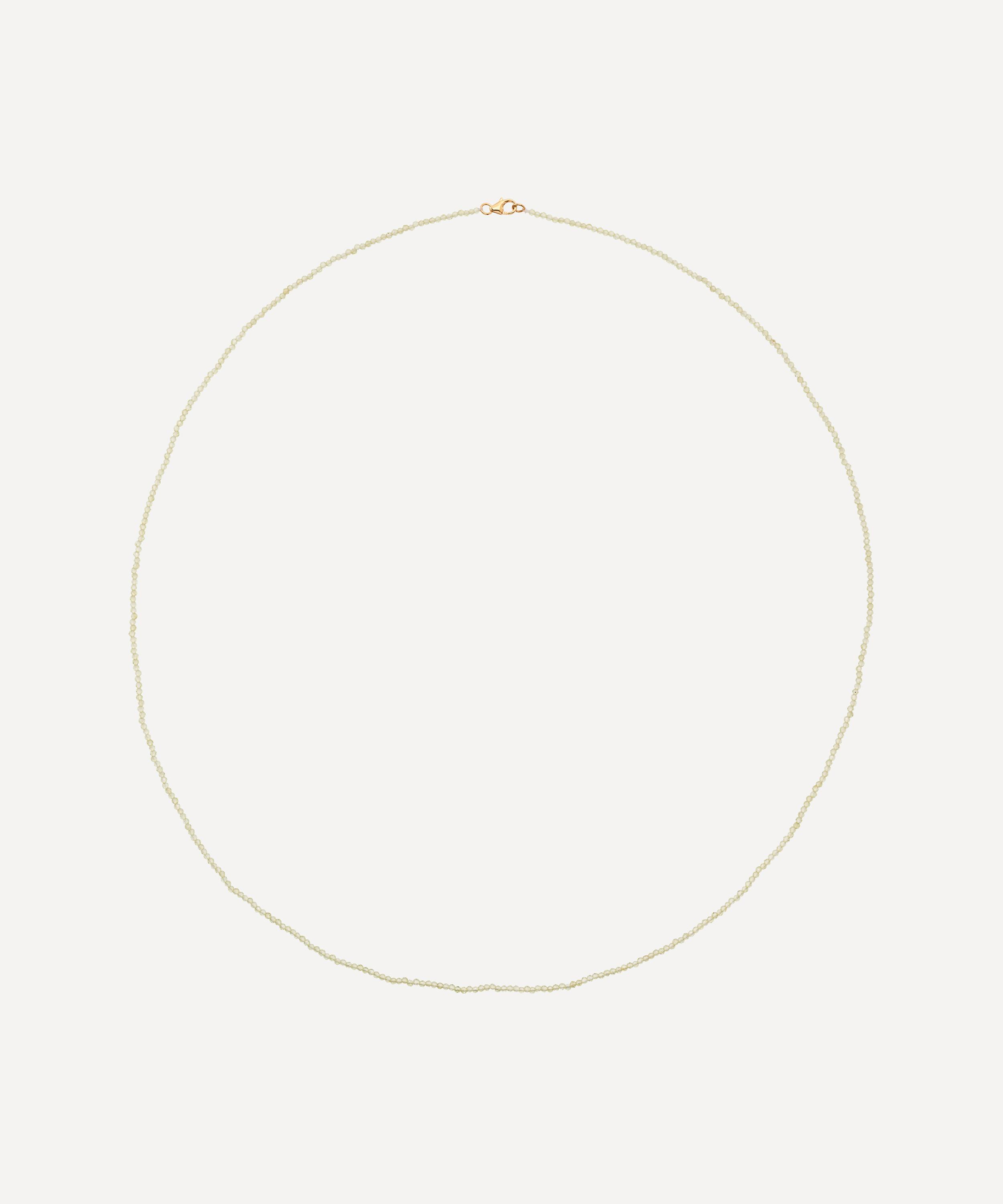 Anna + Nina - Peridot Gemstone Necklace image number 3