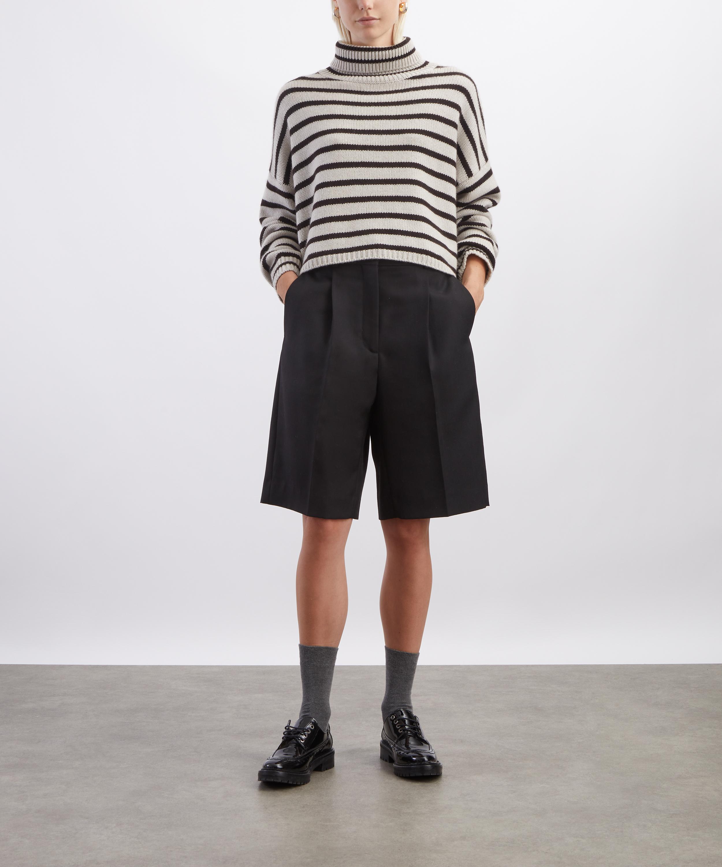 LISA YANG - Zerlina Striped Cashmere Jumper image number 1