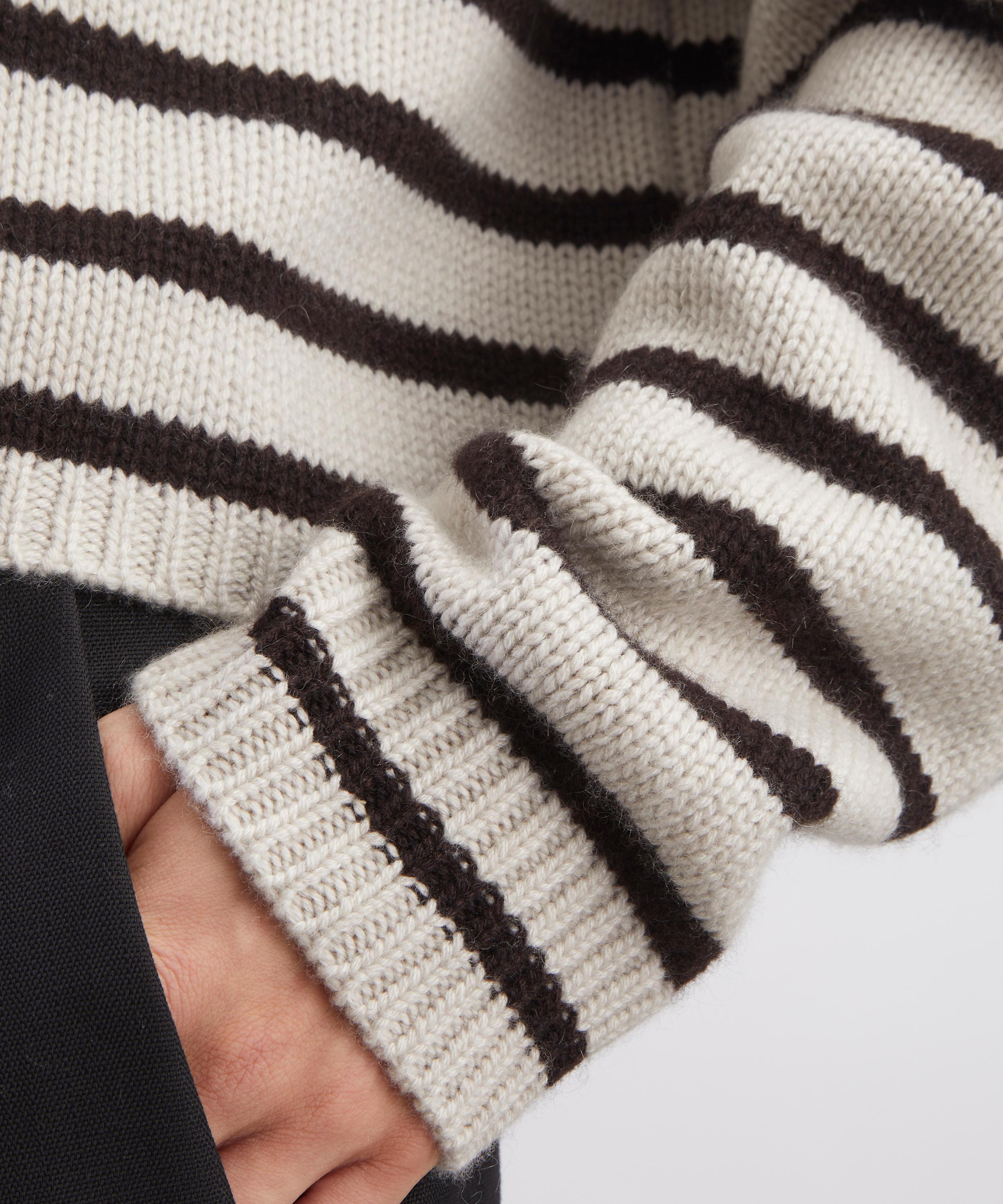 LISA YANG - Zerlina Striped Cashmere Jumper image number 4