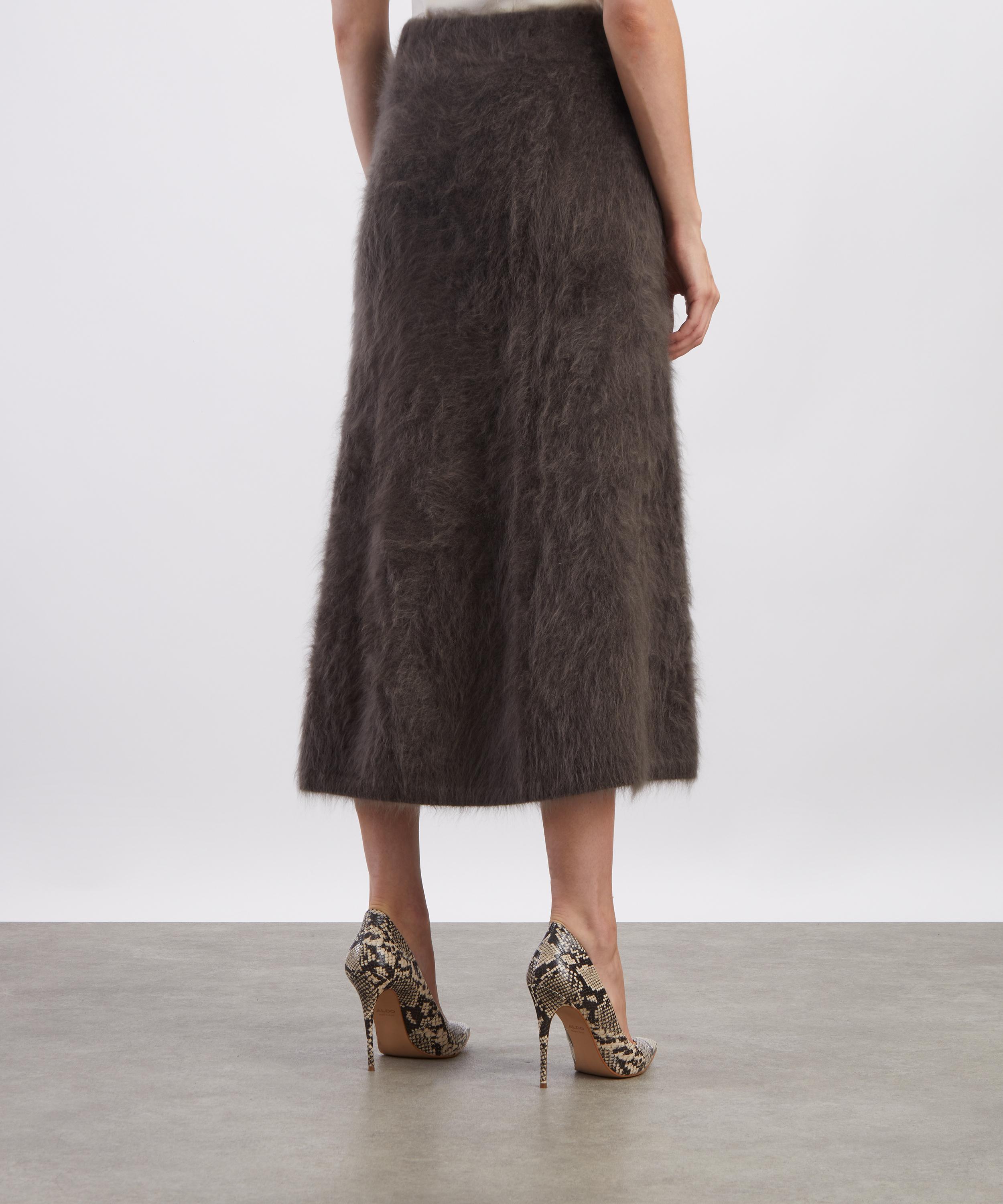 LISA YANG - Asta Brushed Cashmere Skirt image number 3
