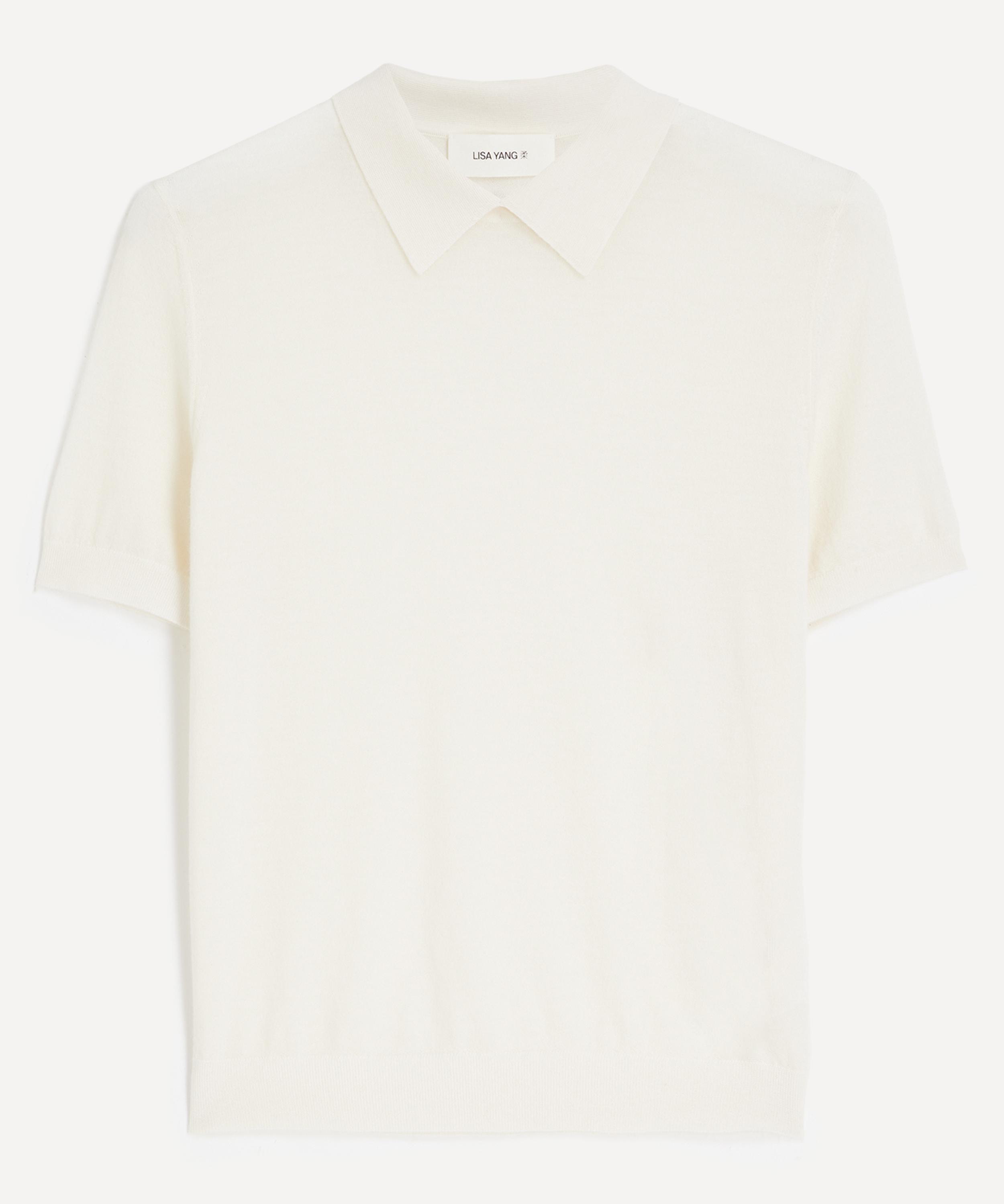 LISA YANG - Naara Cashmere Polo Shirt&nbsp; image number 0