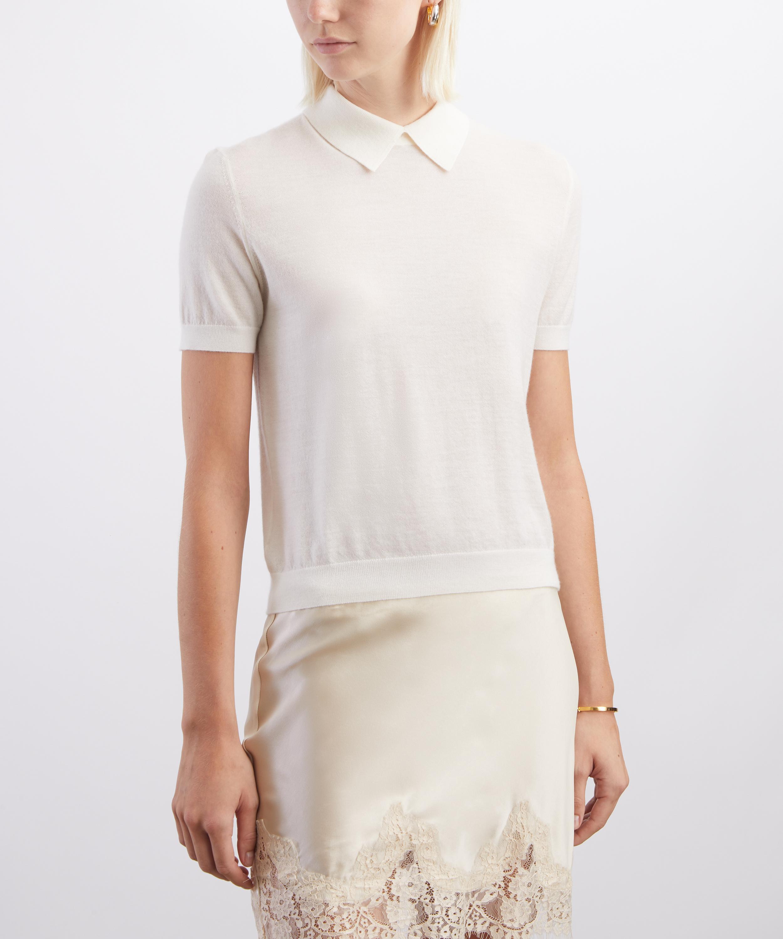 LISA YANG - Naara Cashmere Polo Shirt&nbsp; image number 2