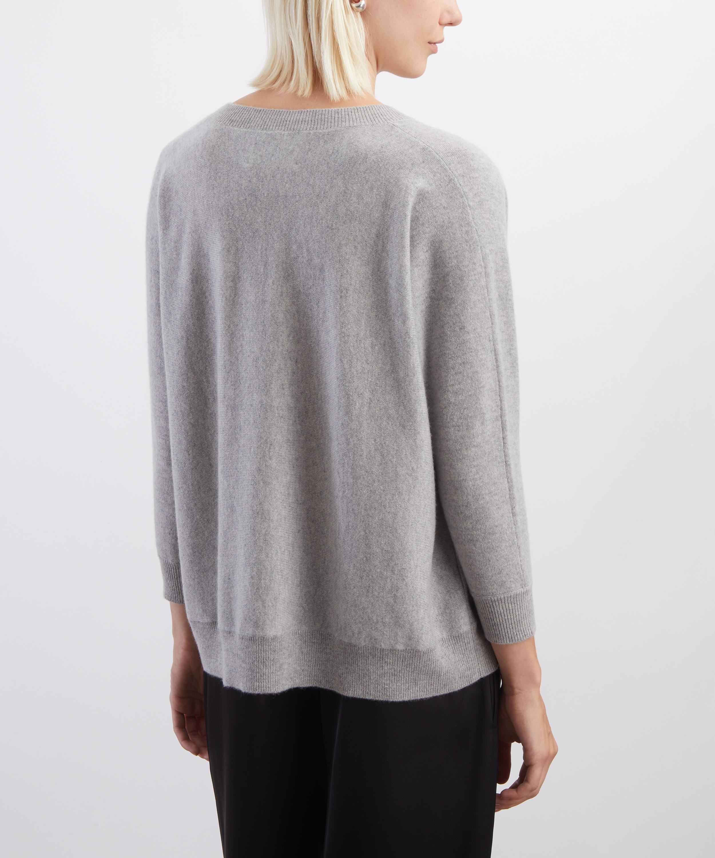LISA YANG - Kenny V-Neck Cashmere Jumper image number 3