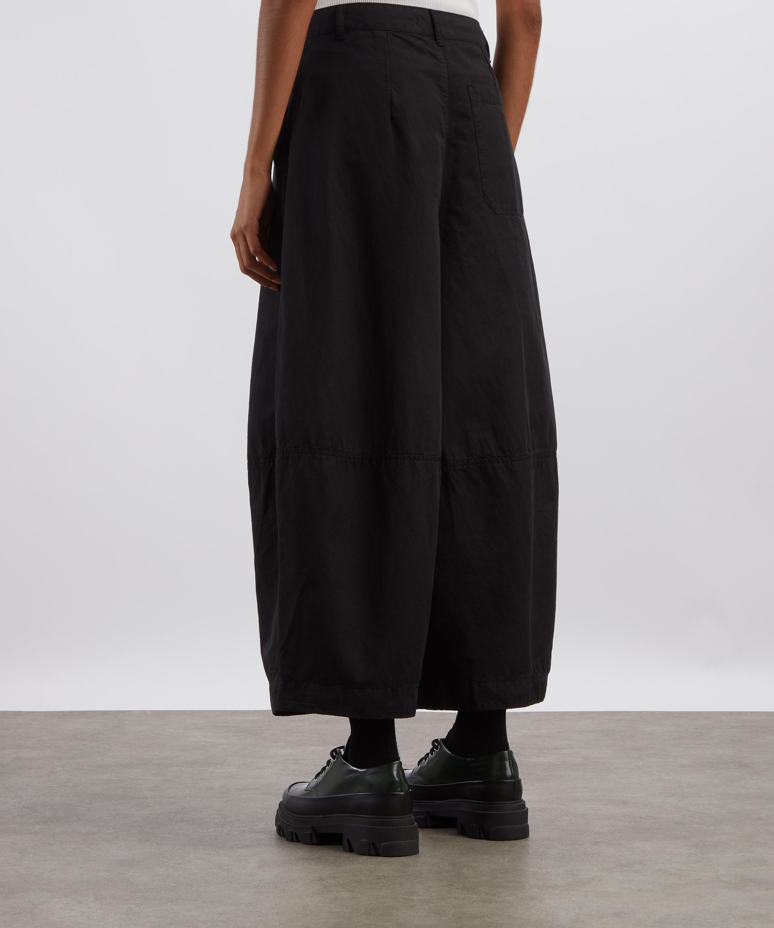 YMC - Deadbeat High-Rise Wide-Leg Trousers image number 3