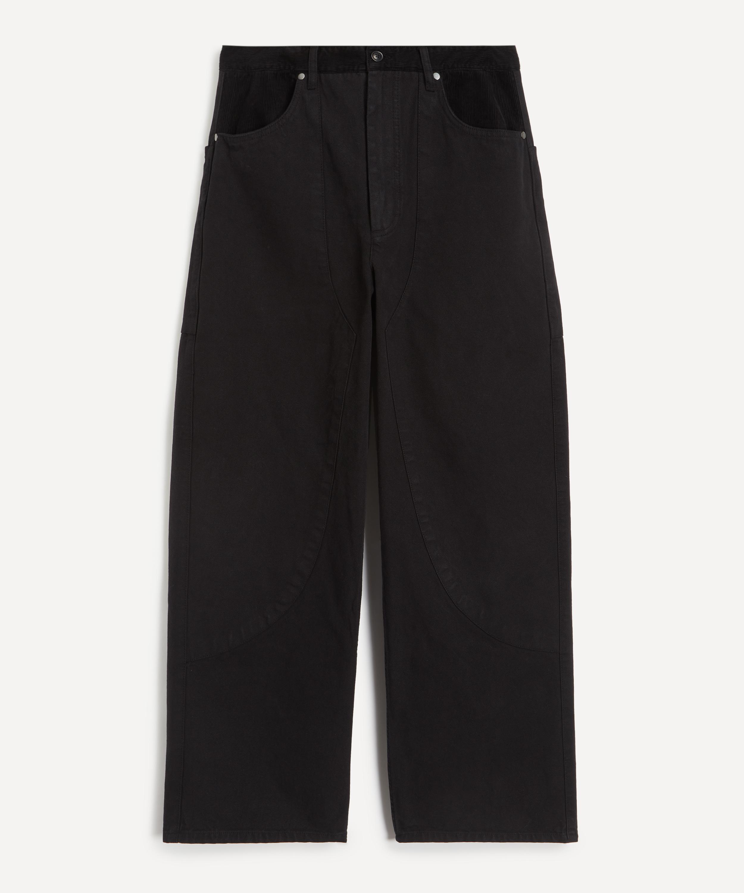 YMC - Needle High-Waist Straight-Leg Trousers