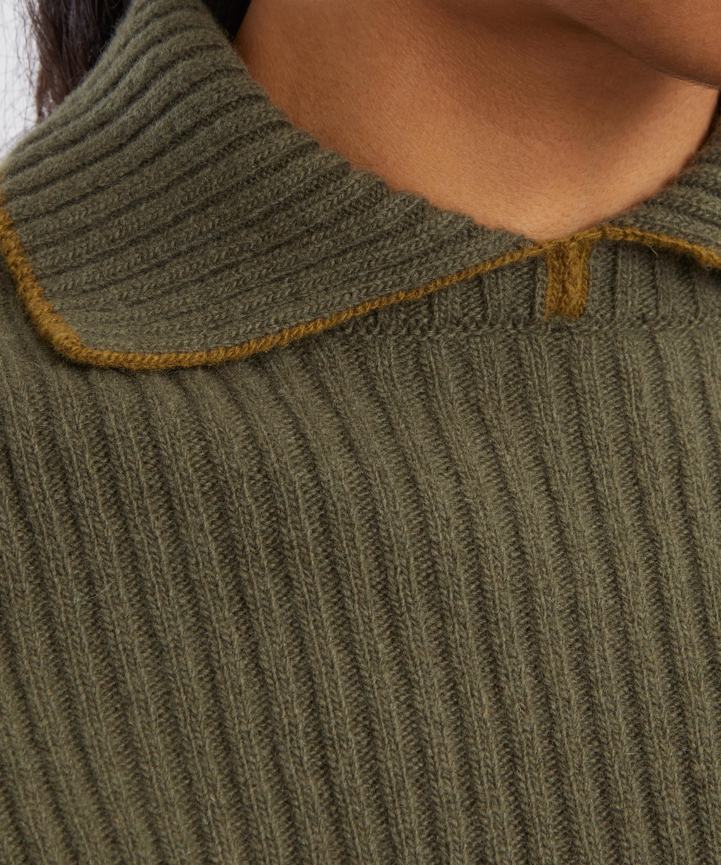 YMC - Peeka Ribbed Knit Jumper image number 4