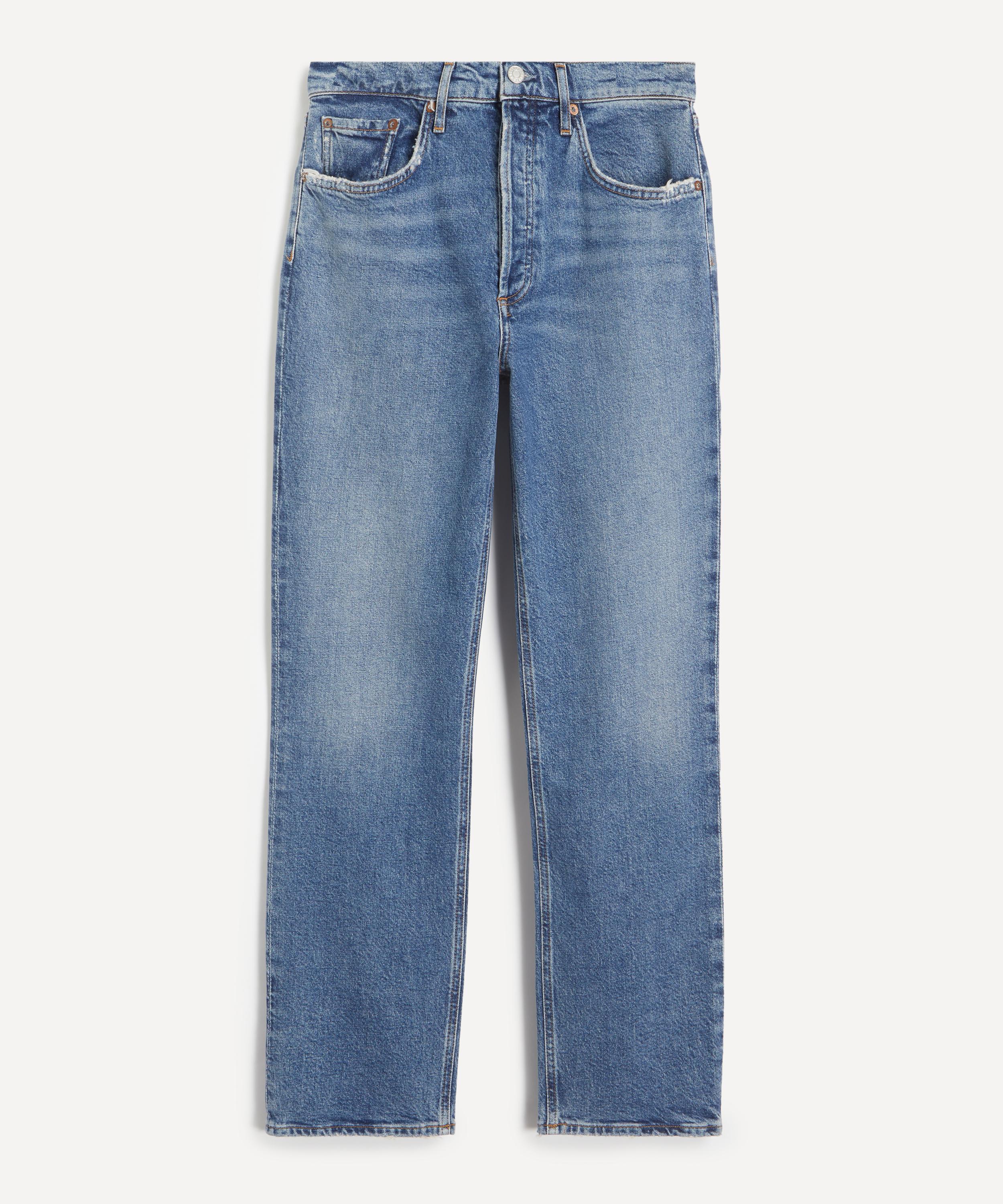 AGOLDE - Lana Straight-Leg Jeans in Waive image number 0