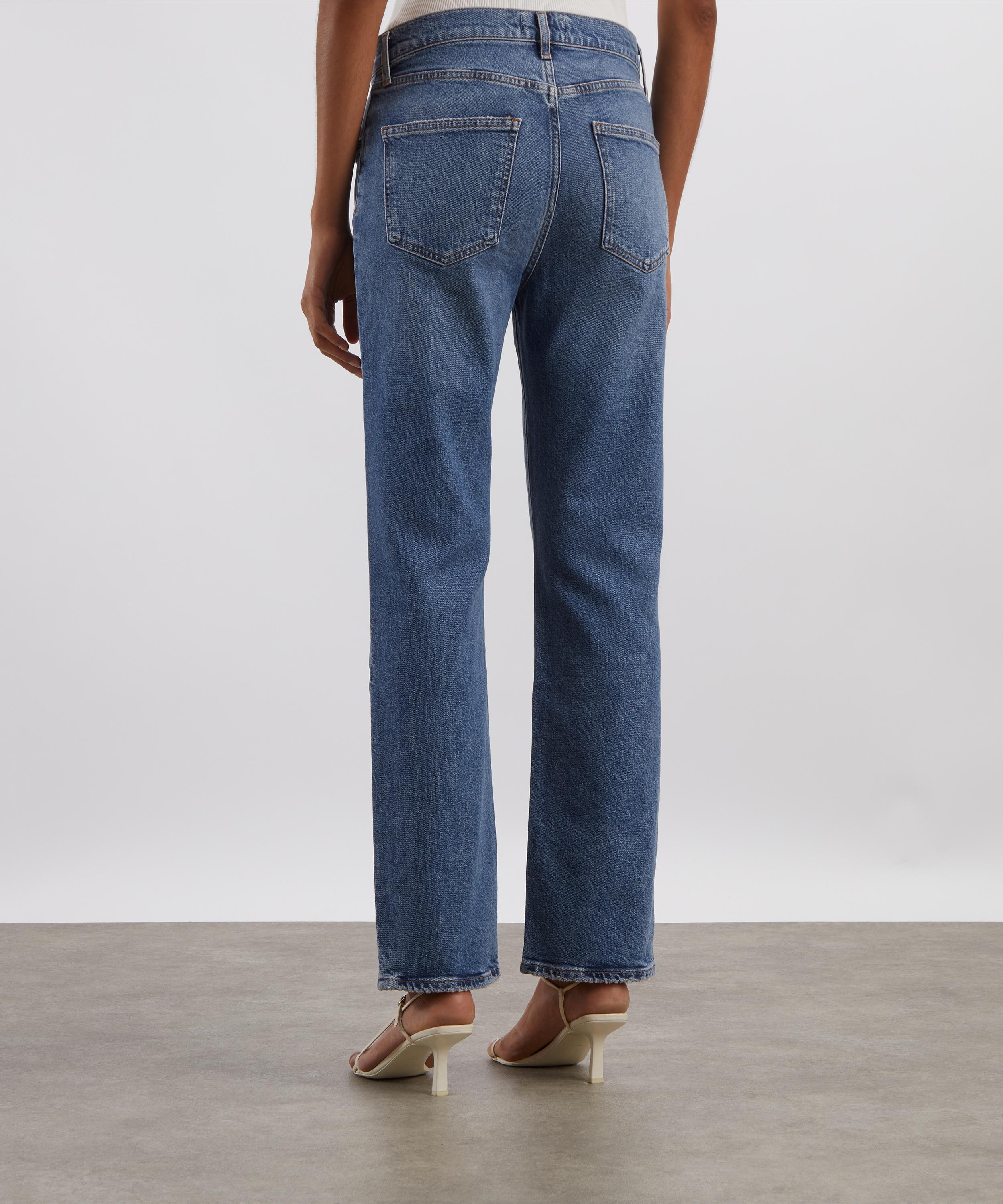 AGOLDE - Lana Straight-Leg Jeans in Waive image number 3