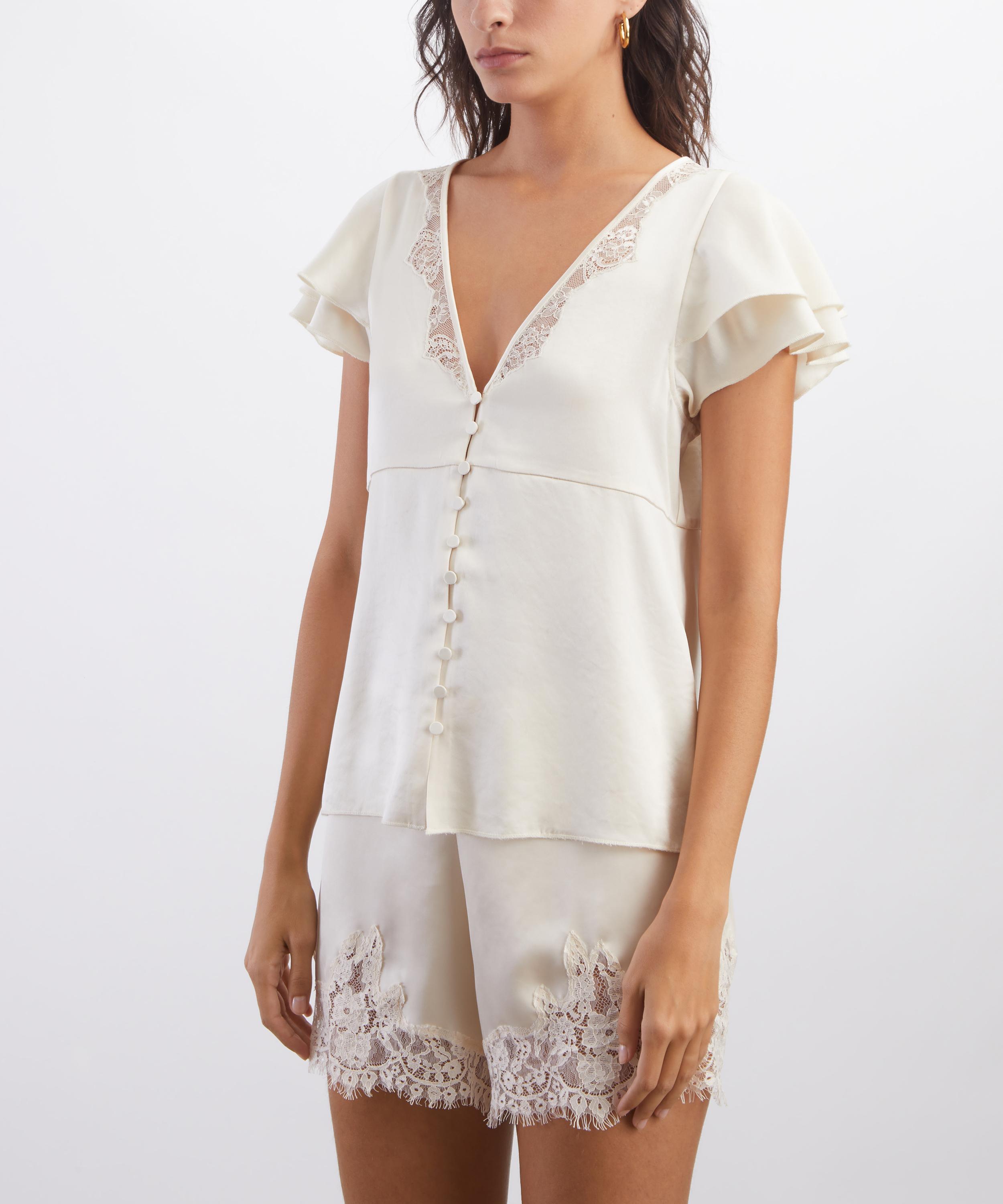 Citizens of Humanity - Lola Flutter Lace Sleeve Top image number 2