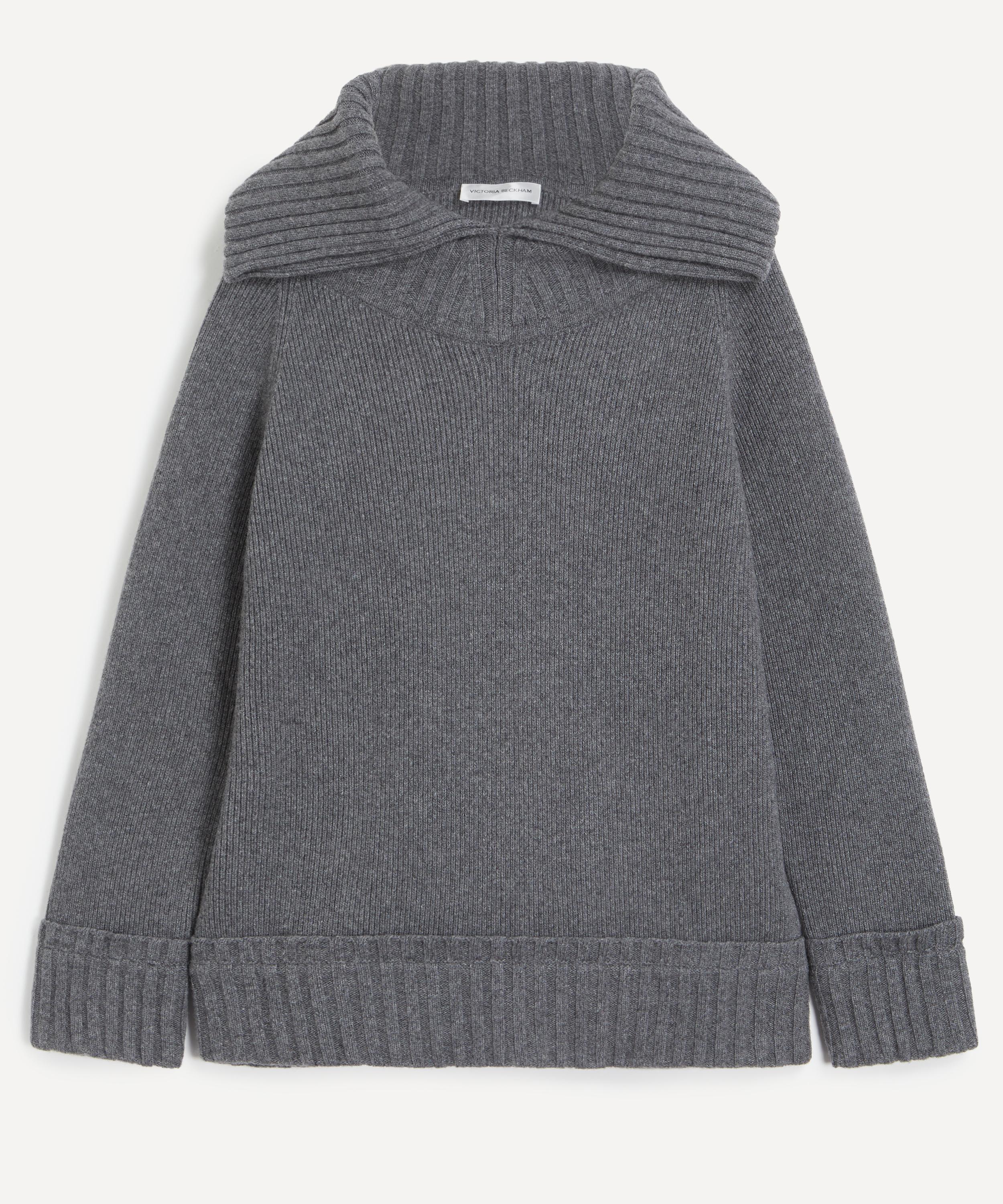Victoria Beckham - Wide Collar Wool Jumper