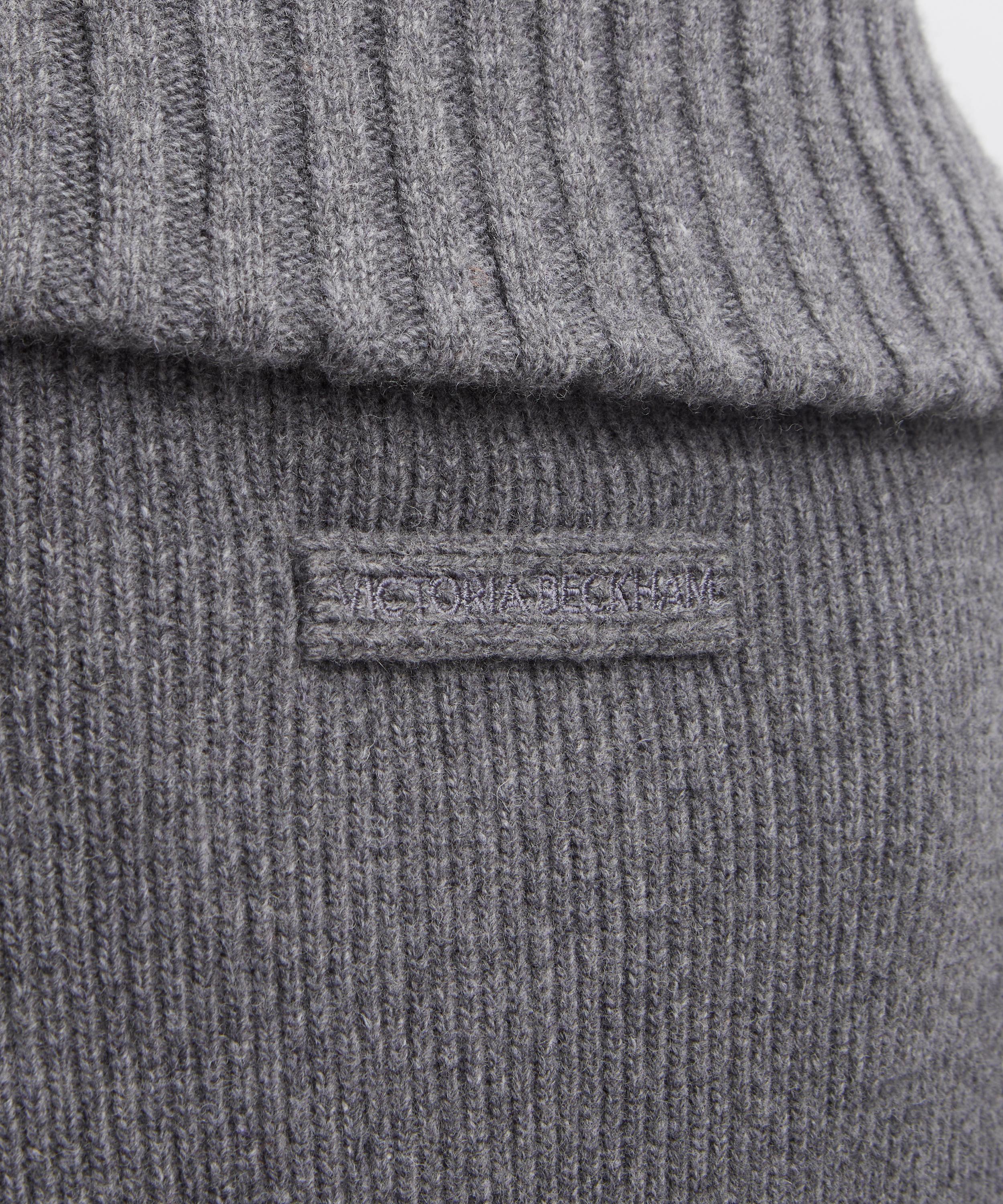 Victoria Beckham - Wide Collar Wool Jumper image number 4