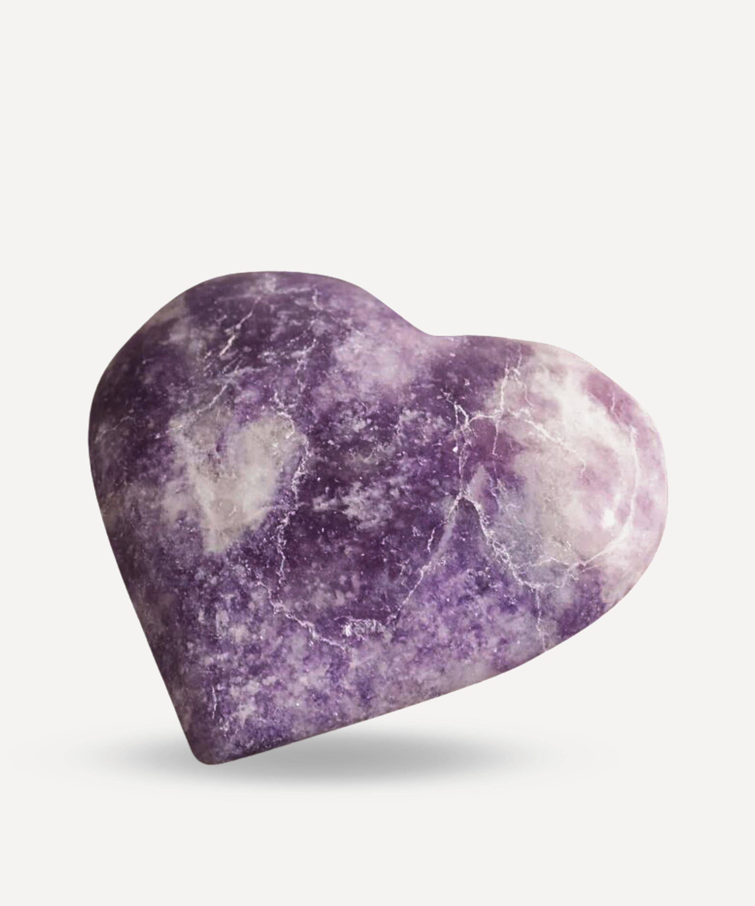 JIA JIA - Lepidolite Heart Stone