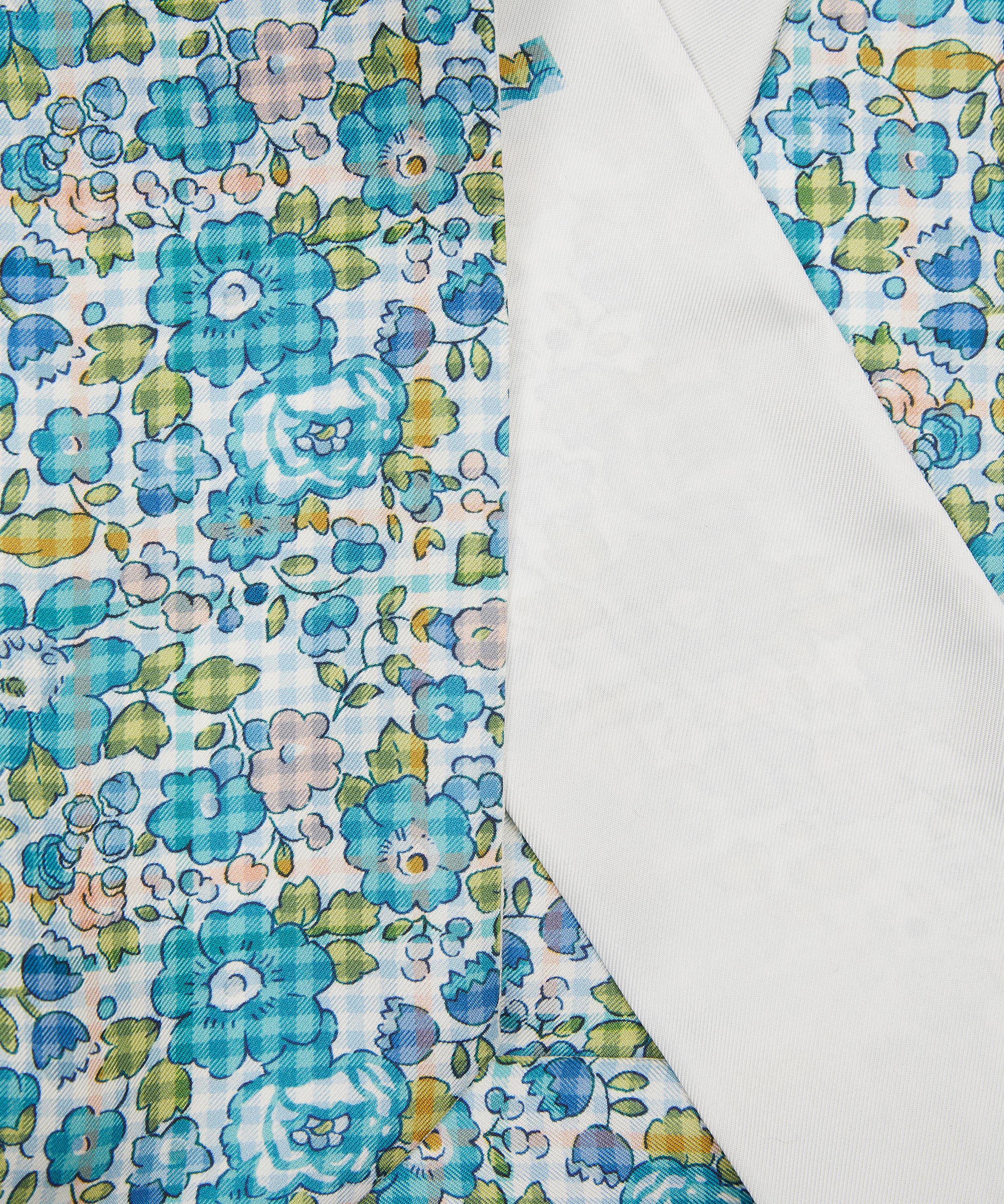 Liberty - Liberty Patchwork 8X160 Skinny Silk Scarf image number 4