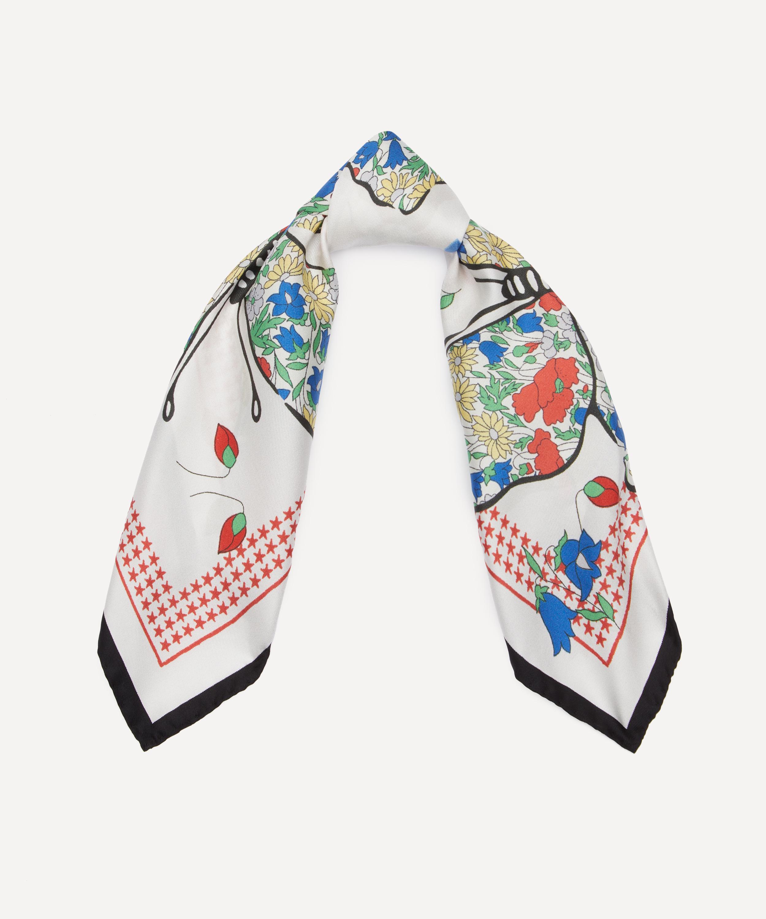 Liberty - Set Your Heart A Flutter Silk Scarf 45 image number 2
