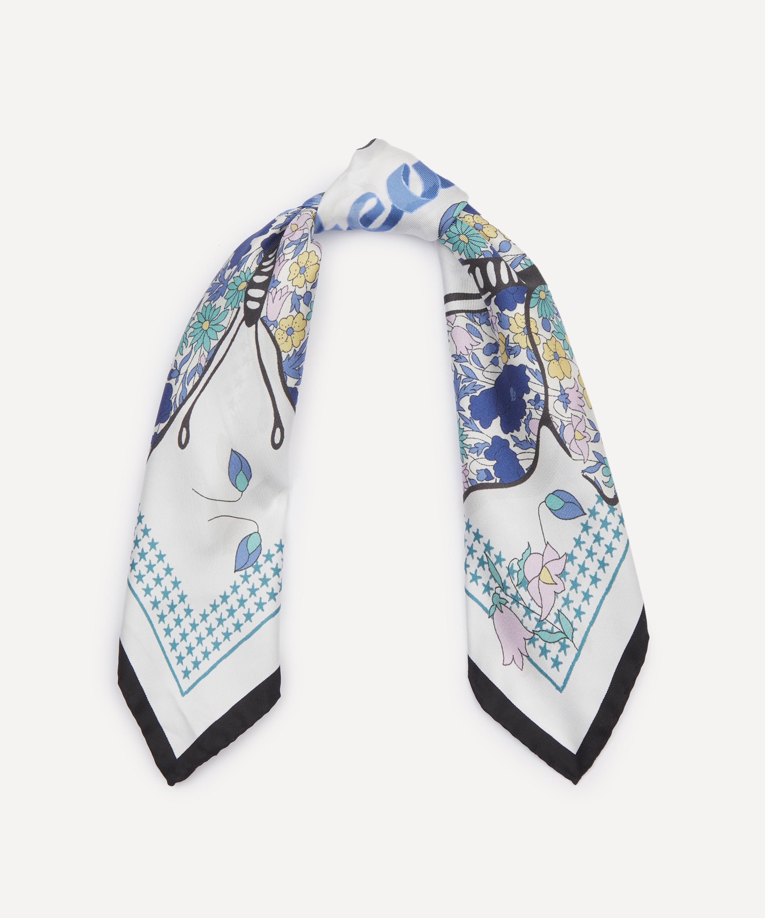 Liberty - Set Your Heart A Flutter Silk Scarf 45 image number 2